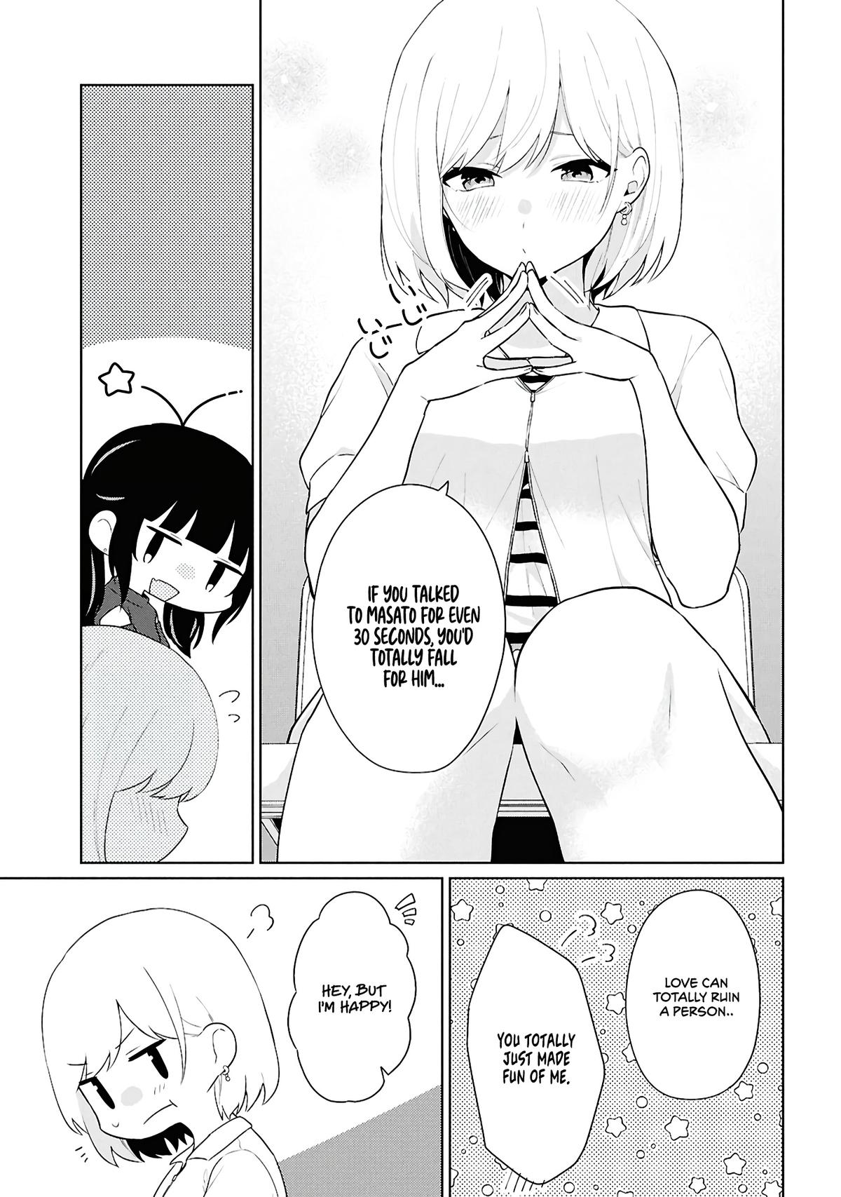 Danjo-hi 1:5 no Sekai demo Futsuu ni Ikirareru to Omotta?: Gekiomoi Kanjou na Kanojo-tachi ga Mujikaku Danshi ni Honrou Saretara Chapter 7 page 8 - 