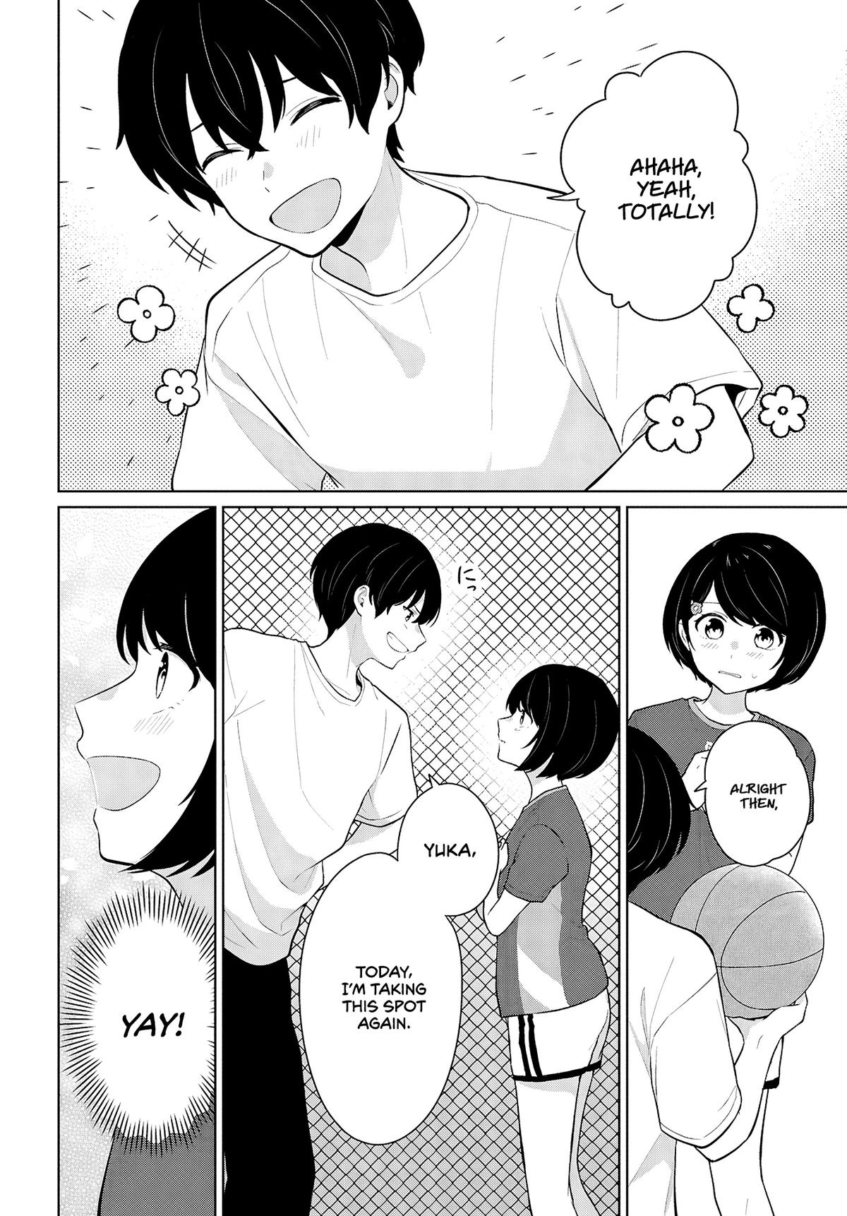 Danjo-hi 1:5 no Sekai demo Futsuu ni Ikirareru to Omotta?: Gekiomoi Kanjou na Kanojo-tachi ga Mujikaku Danshi ni Honrou Saretara Chapter 8 page 12 - 