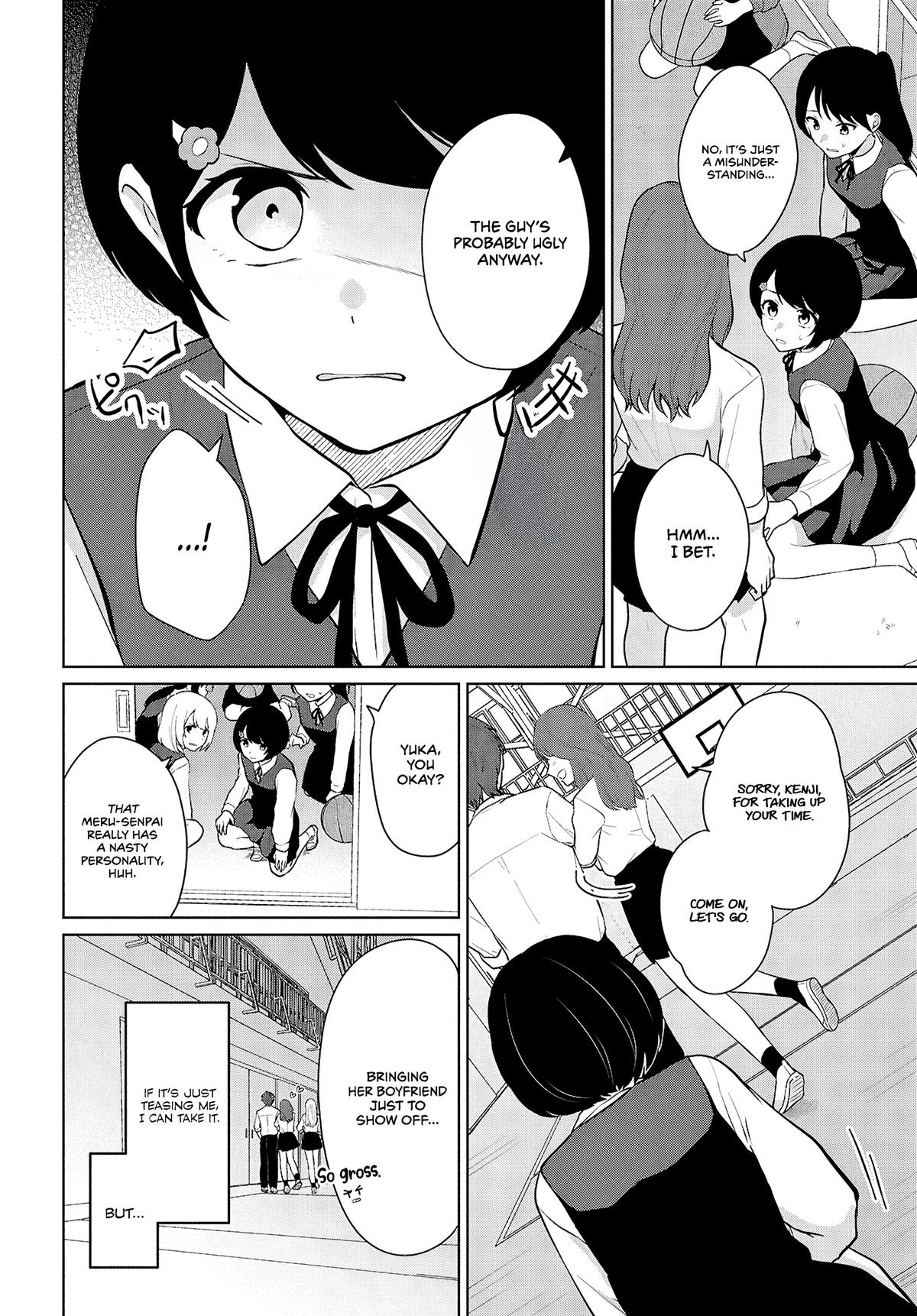 Danjo-hi 1:5 no Sekai demo Futsuu ni Ikirareru to Omotta?: Gekiomoi Kanjou na Kanojo-tachi ga Mujikaku Danshi ni Honrou Saretara Chapter 8 page 6 - 