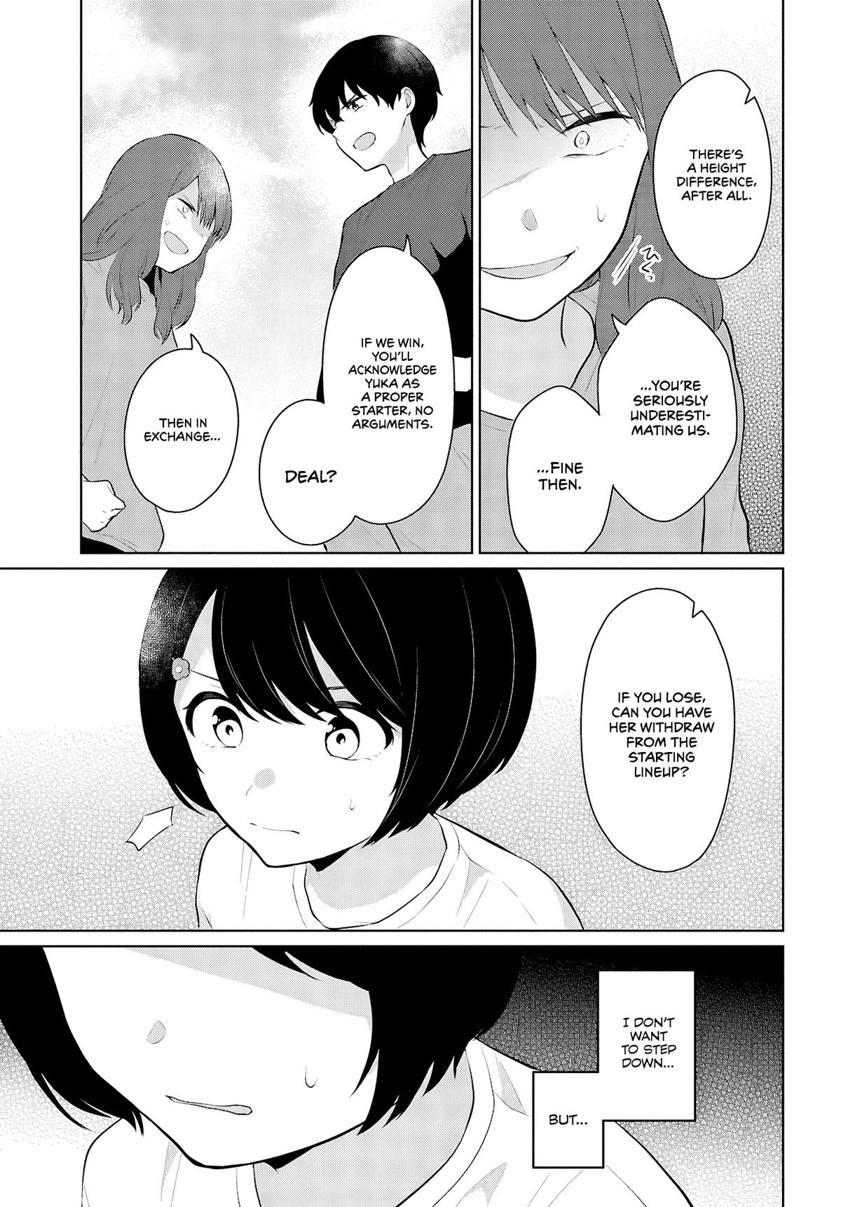 Danjo-hi 1:5 no Sekai demo Futsuu ni Ikirareru to Omotta?: Gekiomoi Kanjou na Kanojo-tachi ga Mujikaku Danshi ni Honrou Saretara Chapter 9 page 11 - 