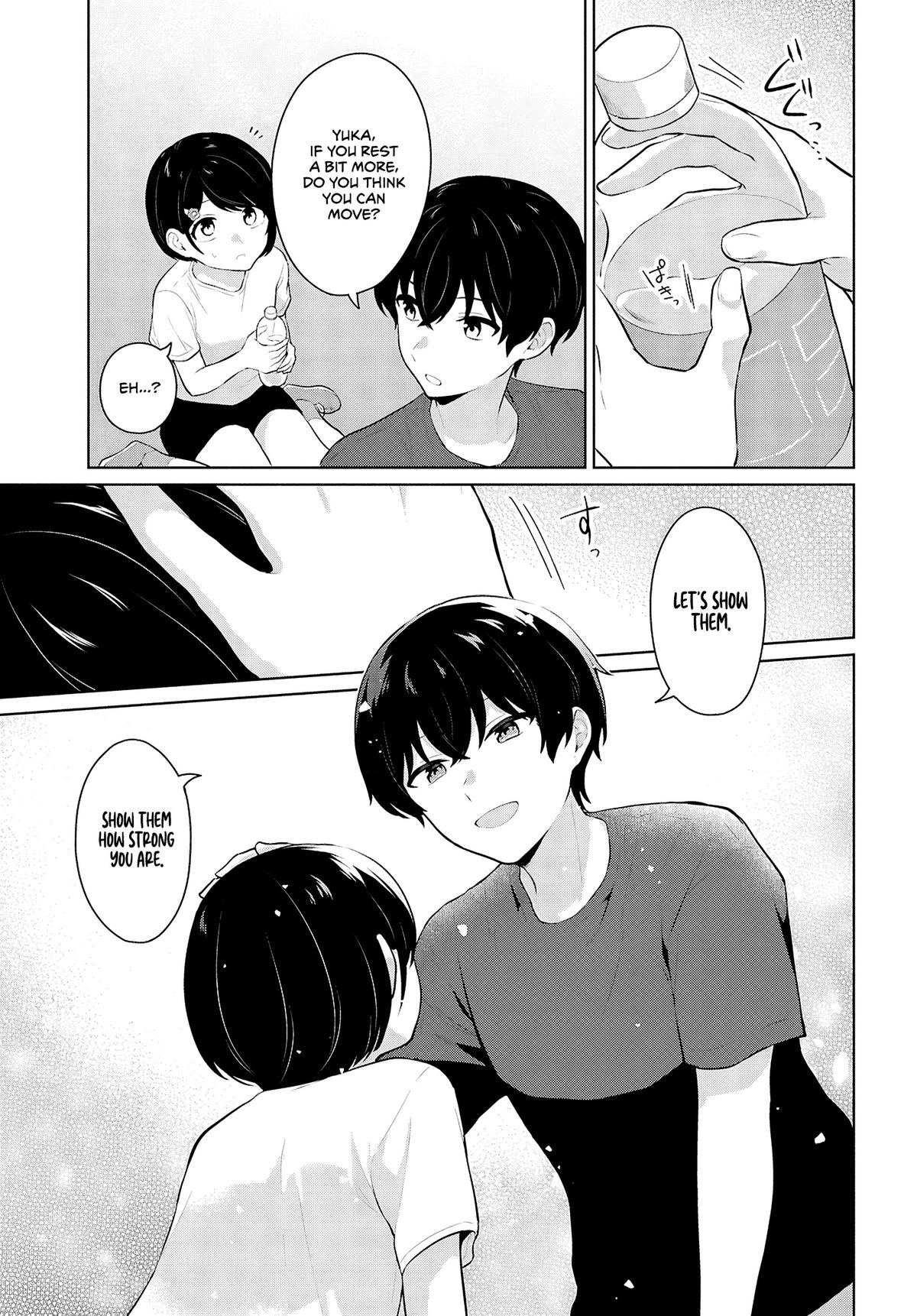 Danjo-hi 1:5 no Sekai demo Futsuu ni Ikirareru to Omotta?: Gekiomoi Kanjou na Kanojo-tachi ga Mujikaku Danshi ni Honrou Saretara Chapter 9 page 9 - 