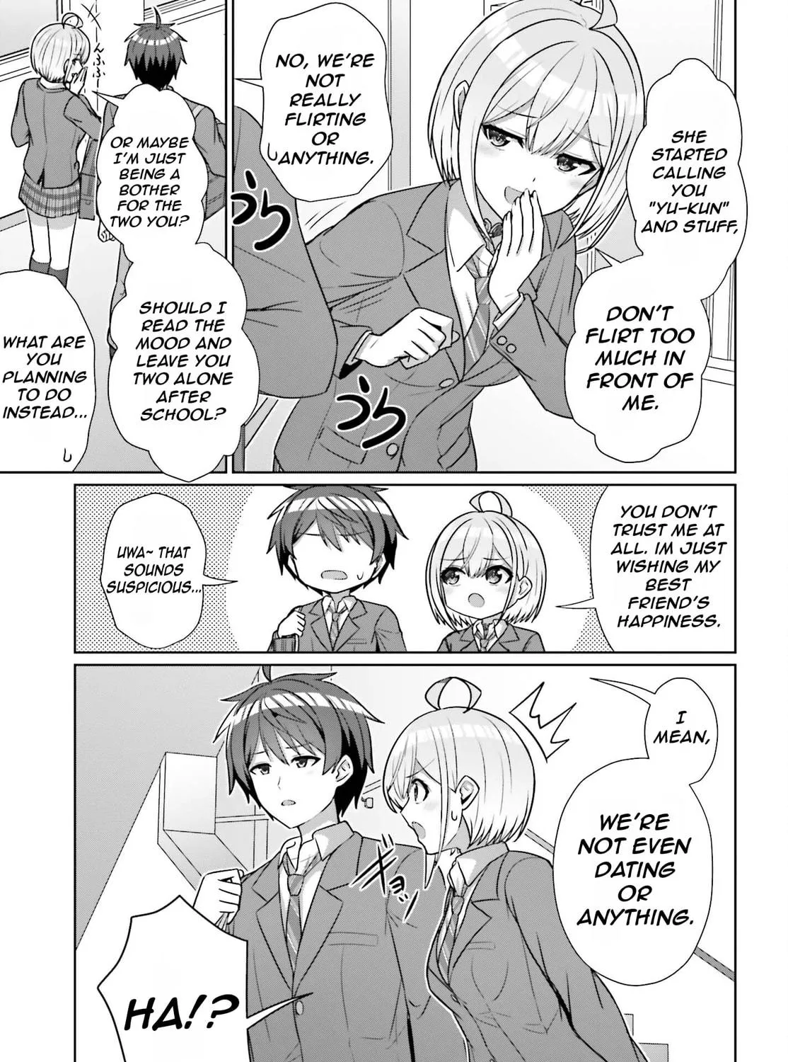 Danjo no Yujou wa Seiritsu suru? (Iya, Shinai!!) Chapter 16 page 10 - 