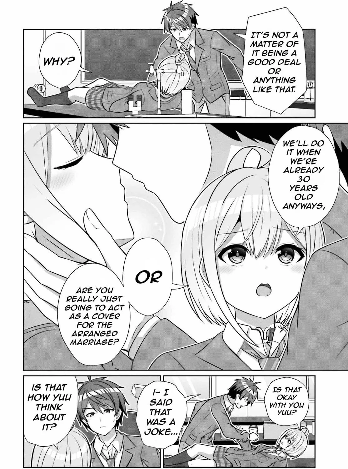 Danjo no Yujou wa Seiritsu suru? (Iya, Shinai!!) Chapter 17 page 10 - 