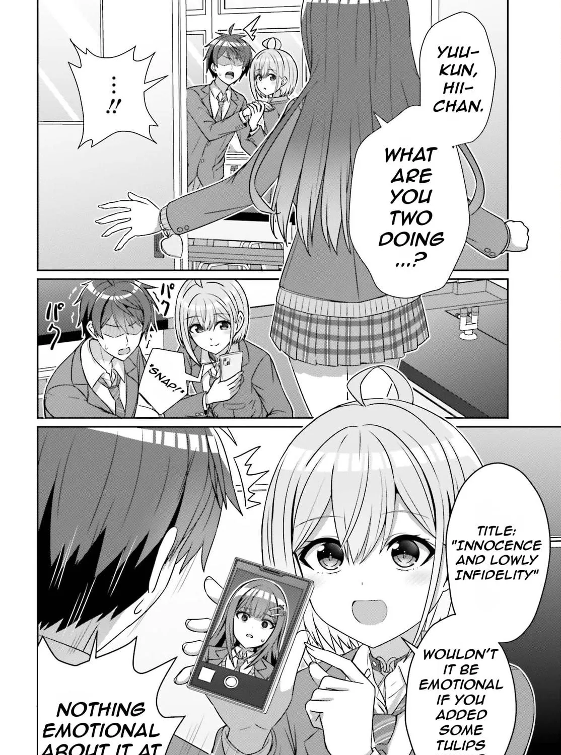 Danjo no Yujou wa Seiritsu suru? (Iya, Shinai!!) Chapter 19 page 8 - 