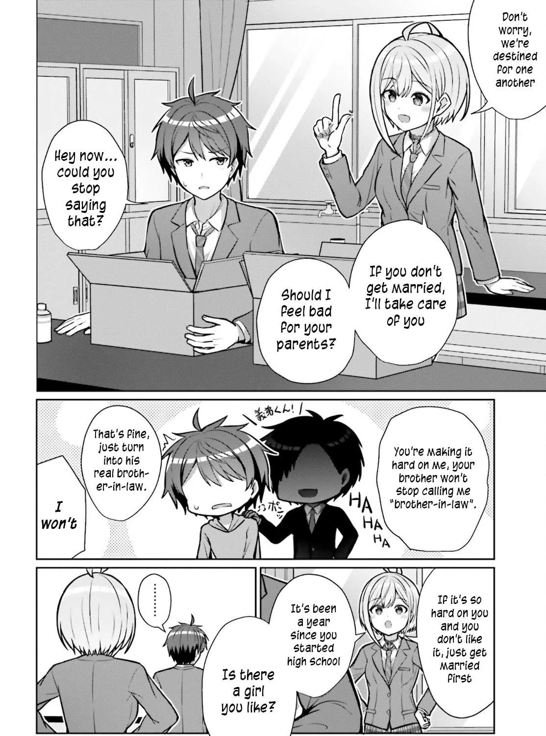 Danjo no Yujou wa Seiritsu suru? (Iya, Shinai!!) Chapter 2 page 35 - 