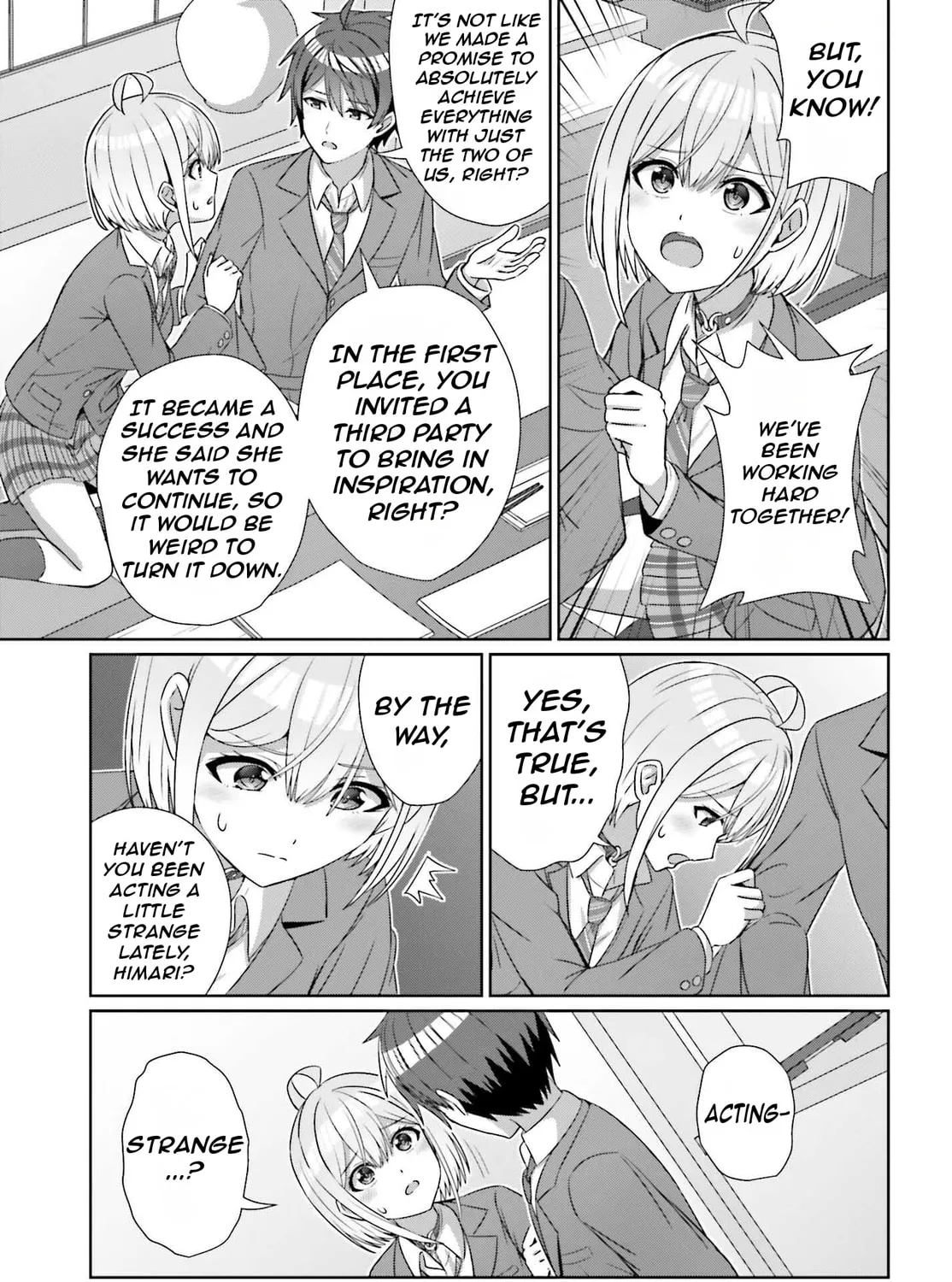 Danjo no Yujou wa Seiritsu suru? (Iya, Shinai!!) Chapter 22 page 37 - 