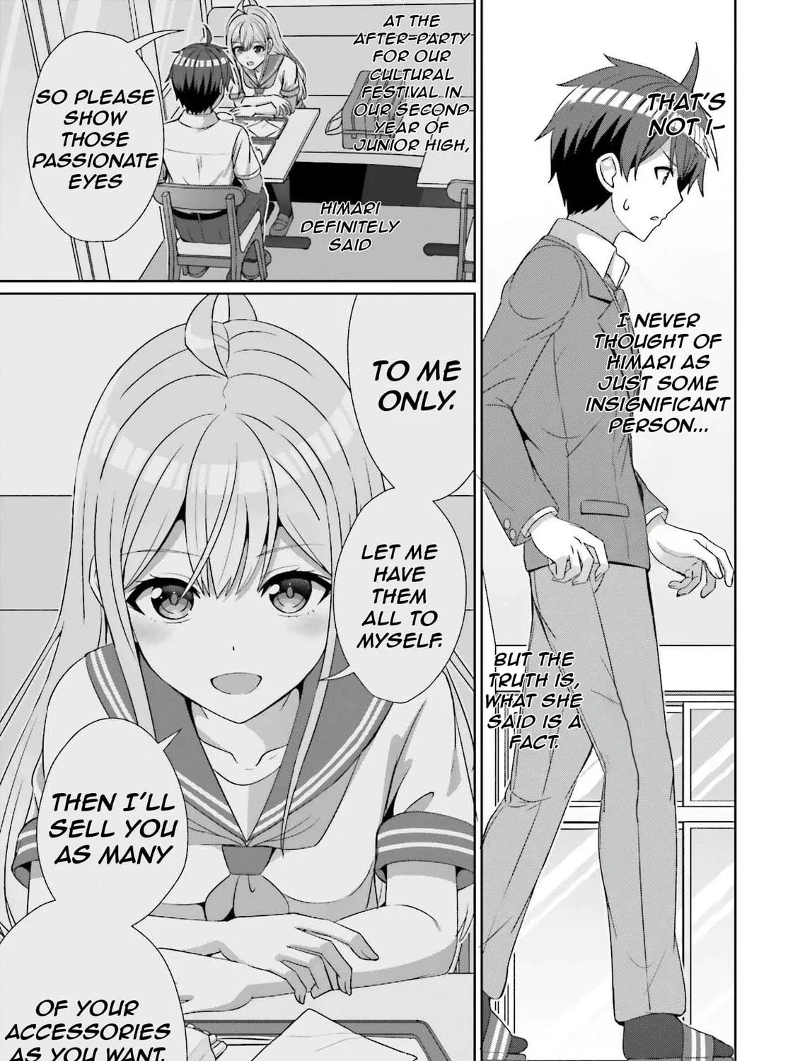 Danjo no Yujou wa Seiritsu suru? (Iya, Shinai!!) Chapter 24.2 page 11 - 