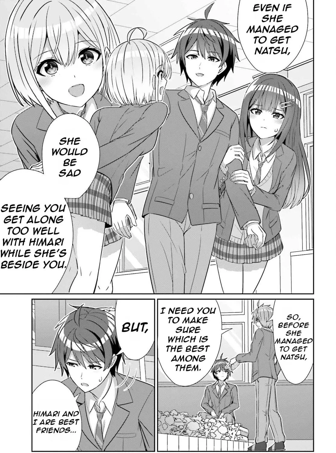 Danjo no Yujou wa Seiritsu suru? (Iya, Shinai!!) Chapter 25 page 23 - 