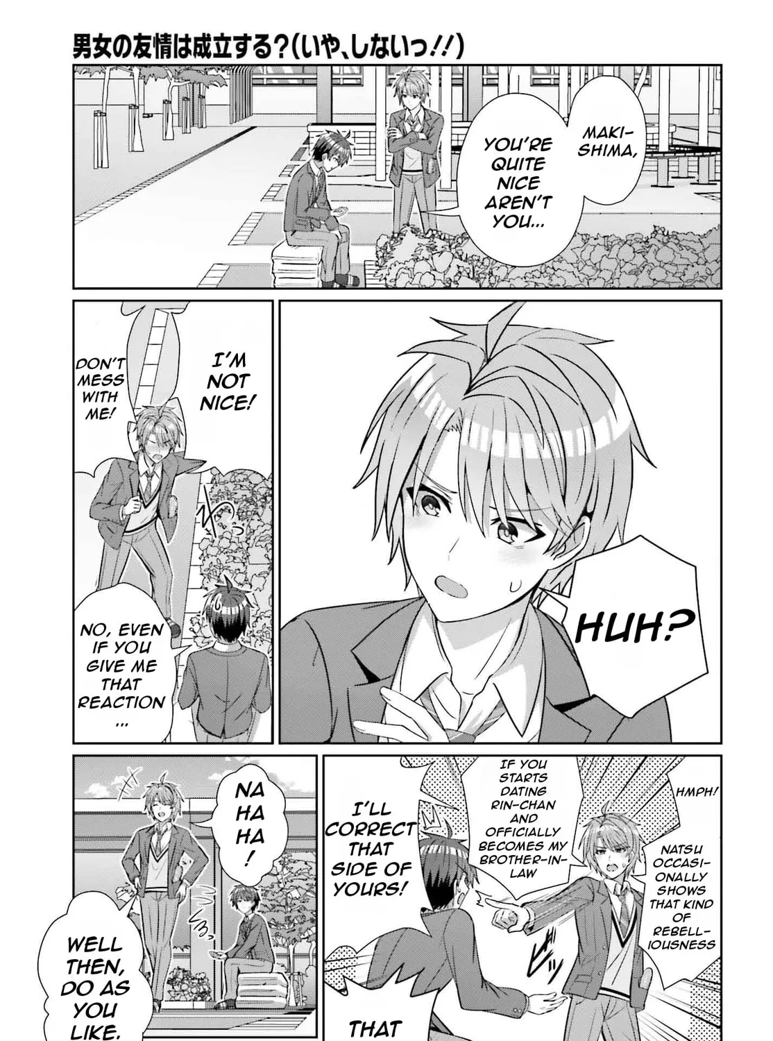 Danjo no Yujou wa Seiritsu suru? (Iya, Shinai!!) Chapter 25 page 43 - 