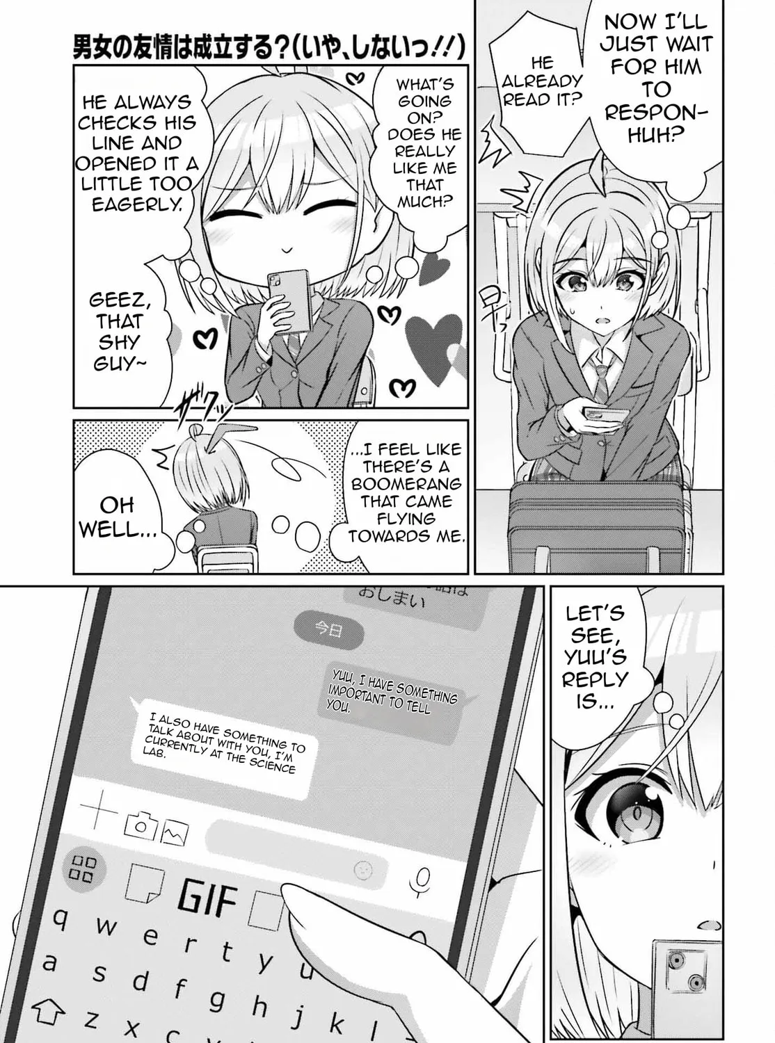 Danjo no Yujou wa Seiritsu suru? (Iya, Shinai!!) Chapter 29 page 15 - 