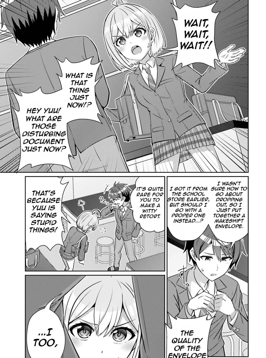 Danjo no Yujou wa Seiritsu suru? (Iya, Shinai!!) Chapter 30.1 page 11 - 