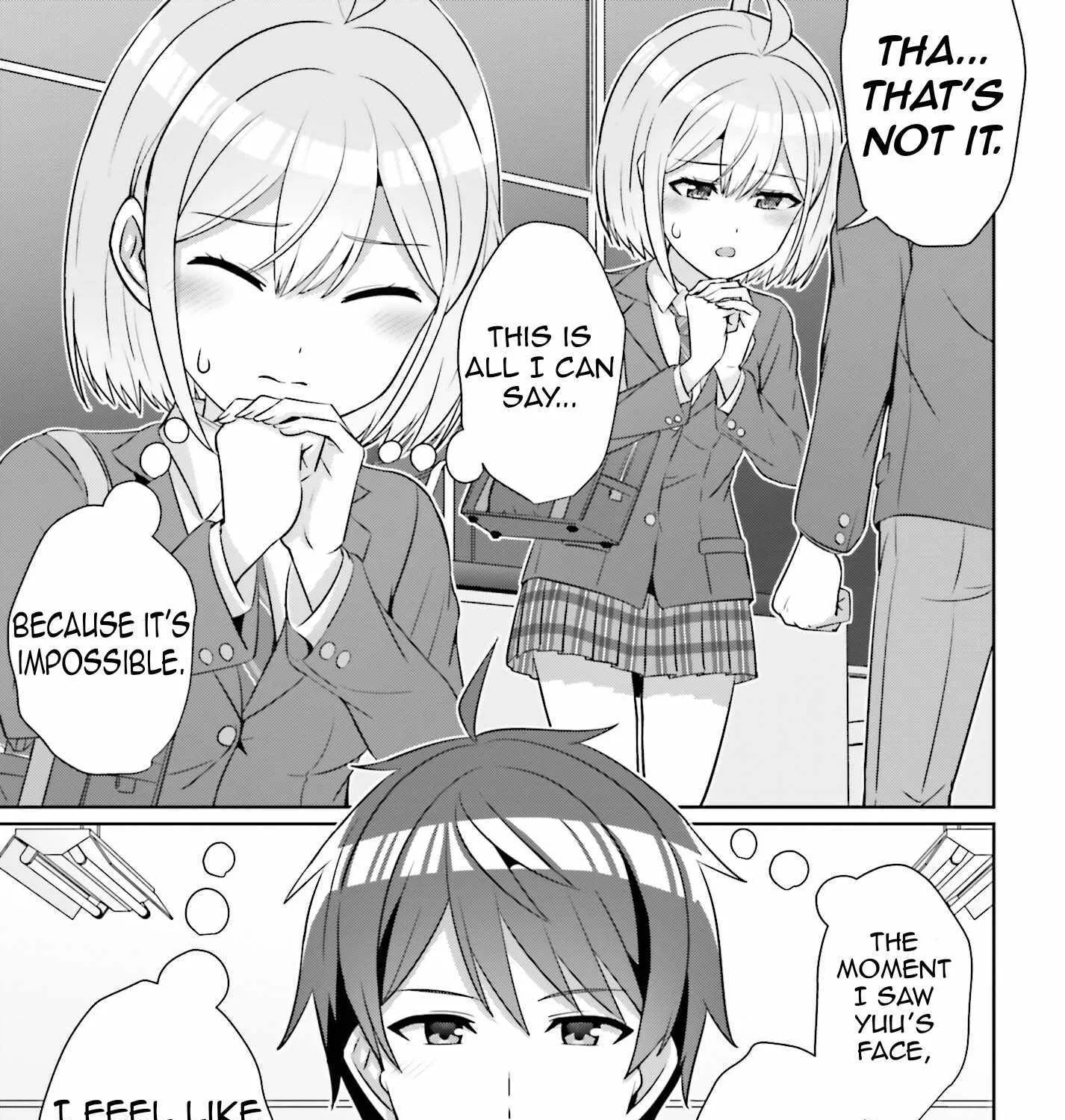 Danjo no Yujou wa Seiritsu suru? (Iya, Shinai!!) Chapter 31.1 page 17 - 