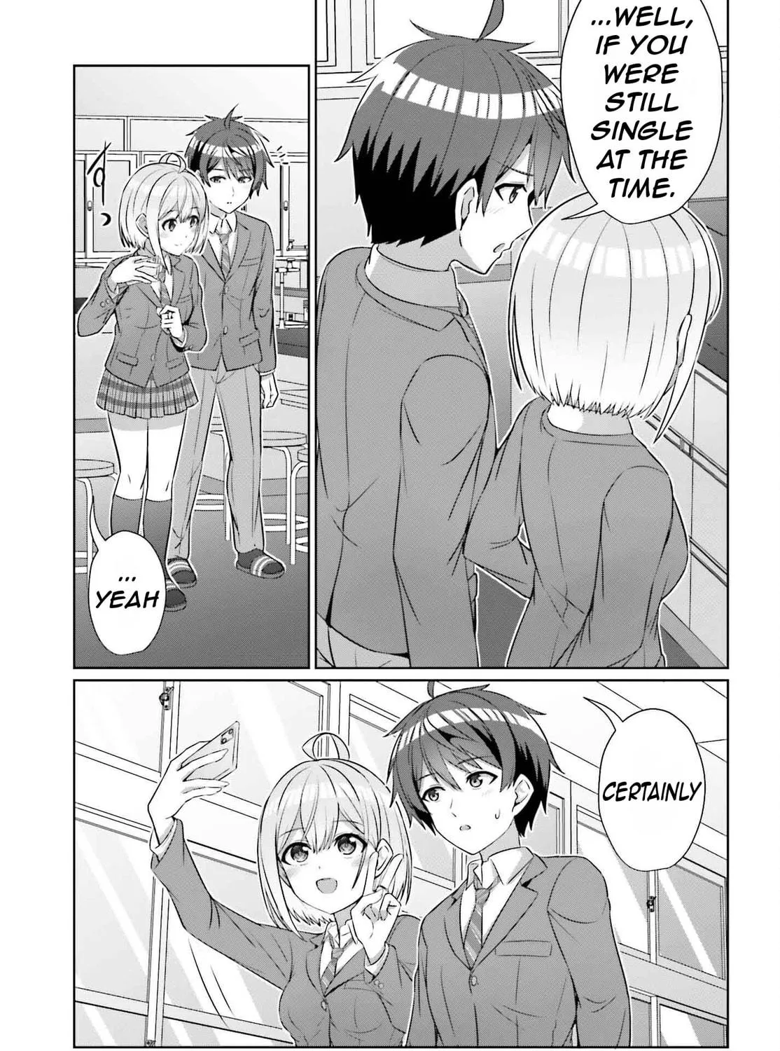 Danjo no Yujou wa Seiritsu suru? (Iya, Shinai!!) Chapter 32.1 page 19 - 