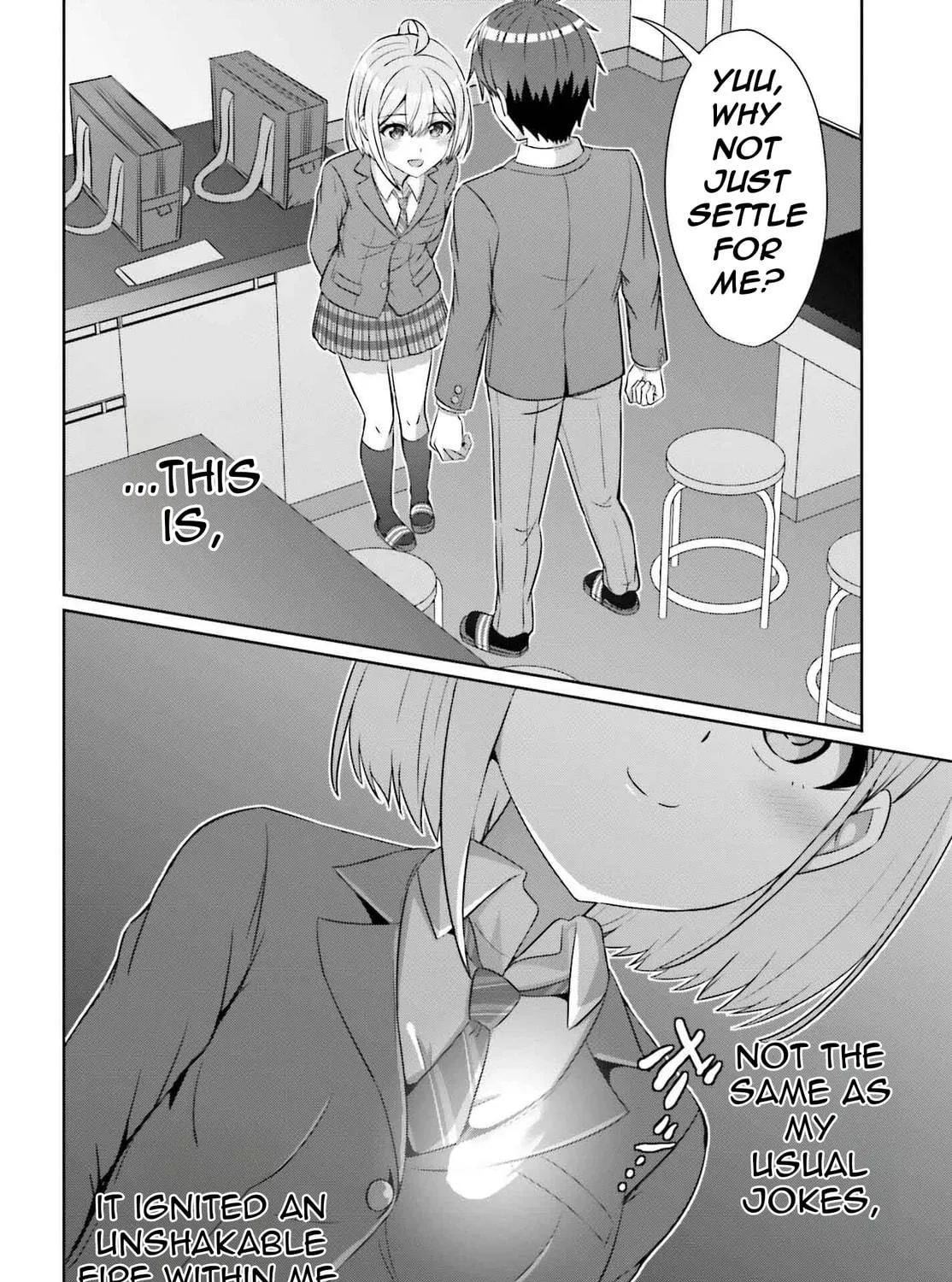 Danjo no Yujou wa Seiritsu suru? (Iya, Shinai!!) Chapter 32.1 page 9 - 