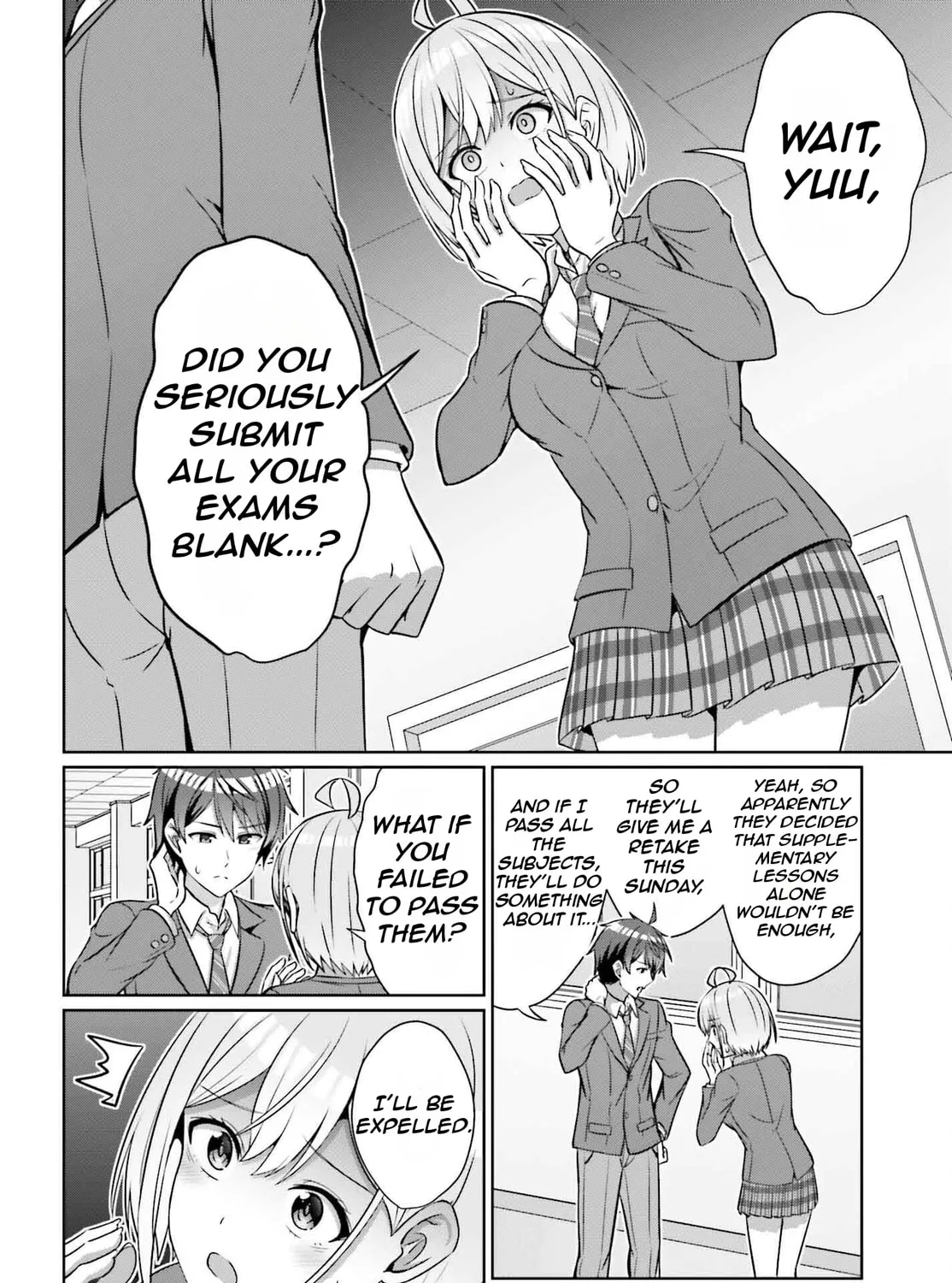 Danjo no Yujou wa Seiritsu suru? (Iya, Shinai!!) Chapter 34 page 13 - 