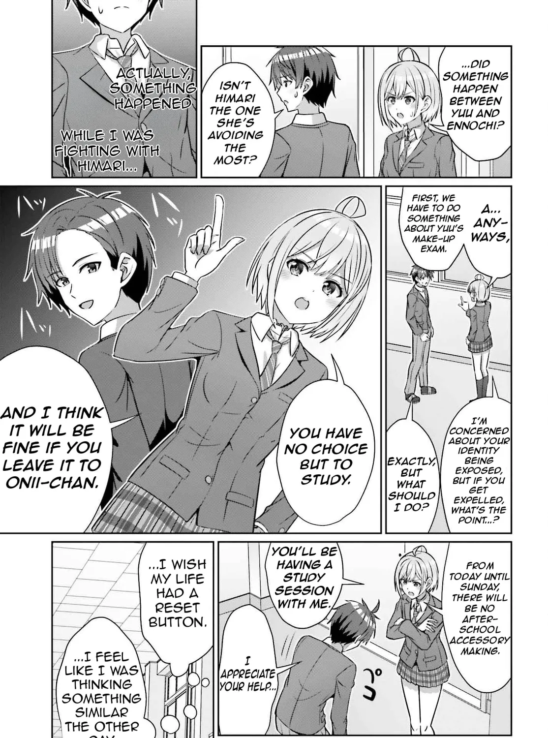 Danjo no Yujou wa Seiritsu suru? (Iya, Shinai!!) Chapter 34 page 31 - 