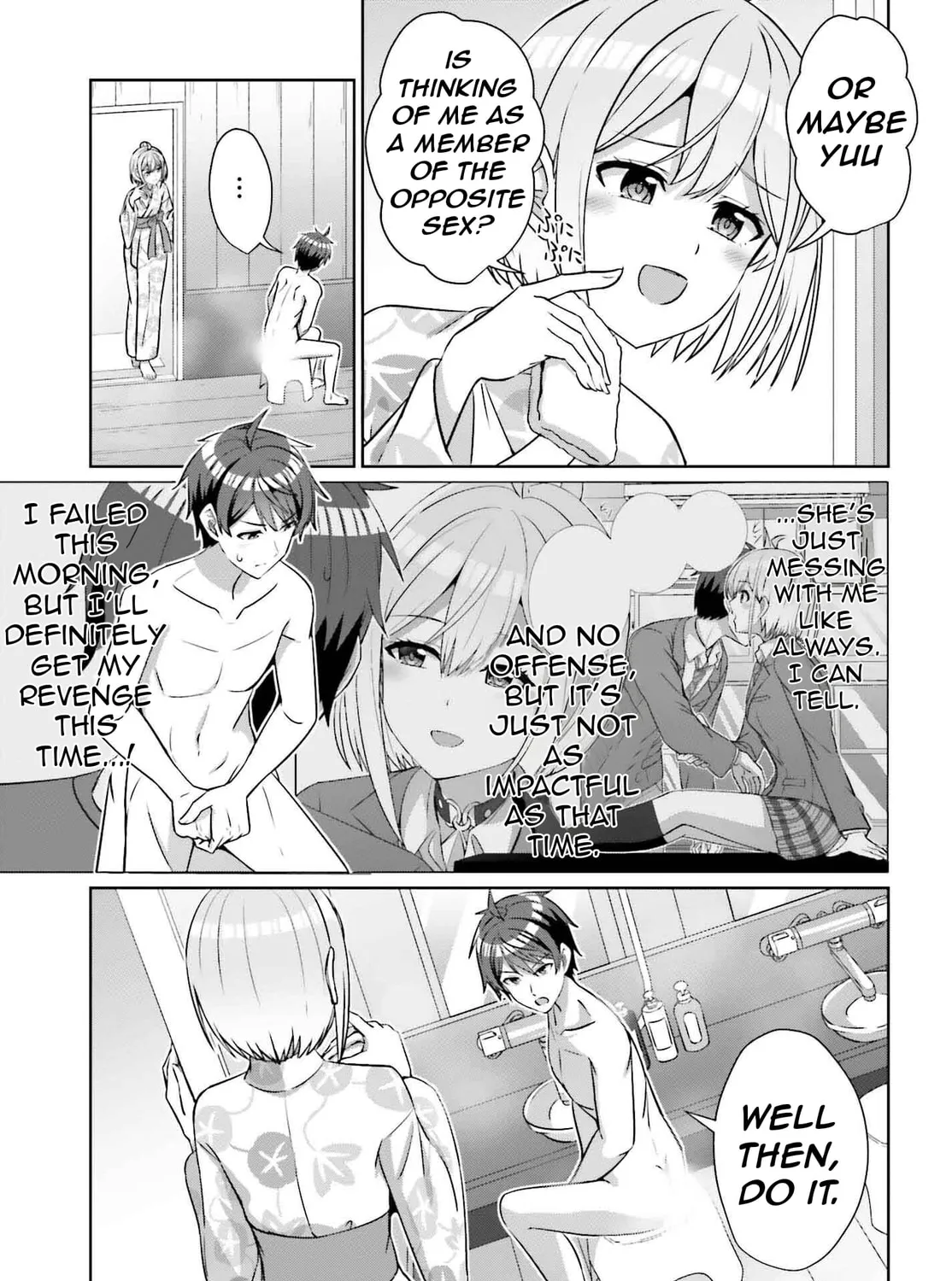 Danjo no Yujou wa Seiritsu suru? (Iya, Shinai!!) Chapter 35 page 55 - 