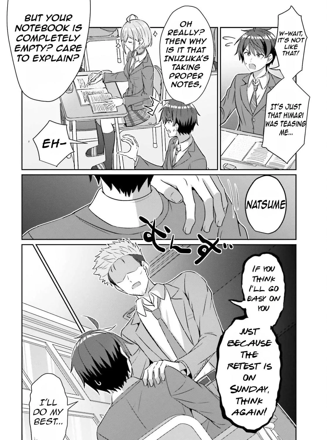 Danjo no Yujou wa Seiritsu suru? (Iya, Shinai!!) Chapter 37 page 23 - 