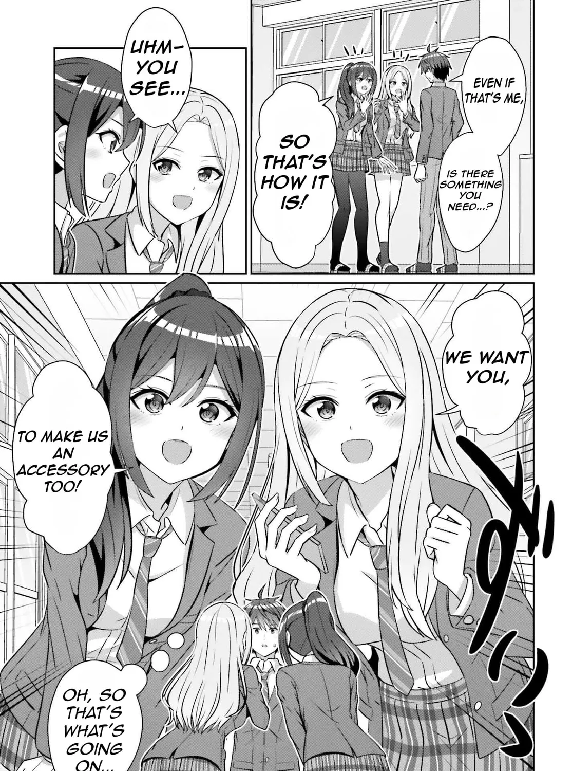 Danjo no Yujou wa Seiritsu suru? (Iya, Shinai!!) Chapter 37 page 33 - 