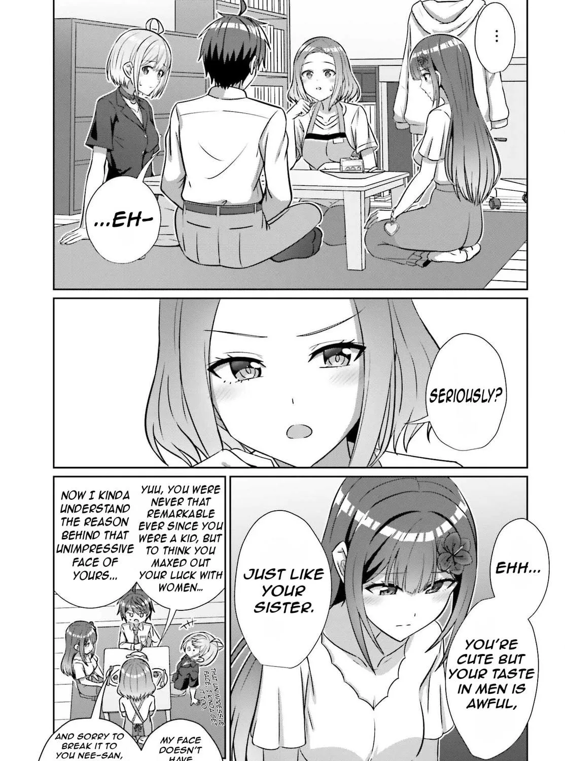 Danjo no Yujou wa Seiritsu suru? (Iya, Shinai!!) Chapter 39.2 page 10 - 
