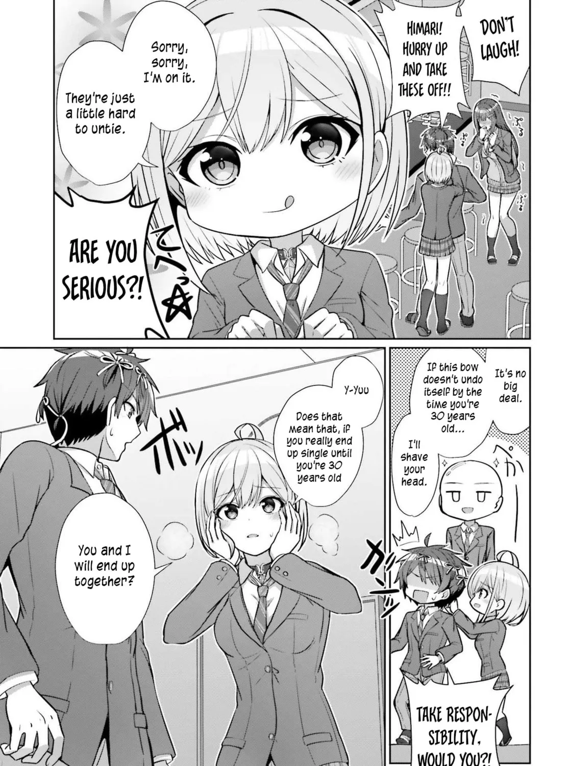 Danjo no Yujou wa Seiritsu suru? (Iya, Shinai!!) Chapter 5 page 37 - 