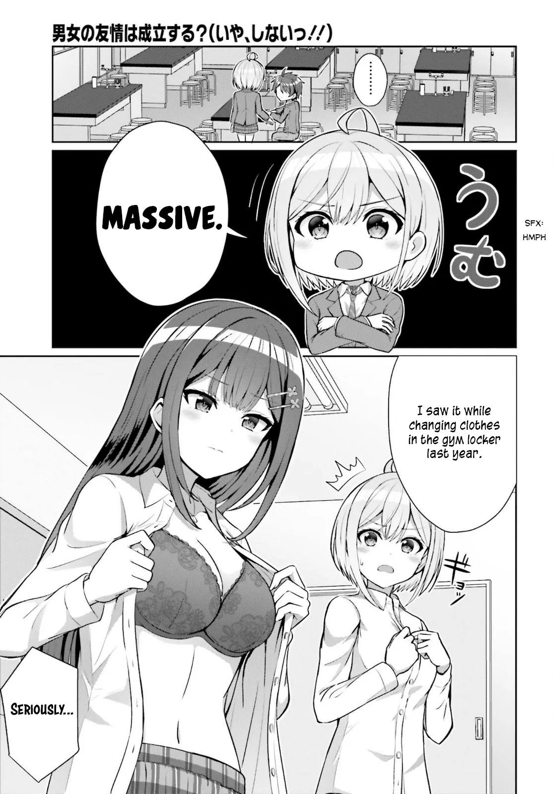 Danjo no Yujou wa Seiritsu suru? Chapter 4 page 19 - 