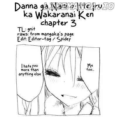 Danna ga Nani o Itte Iru ka Wakaranai Ken Chapter 3 page 12 - 