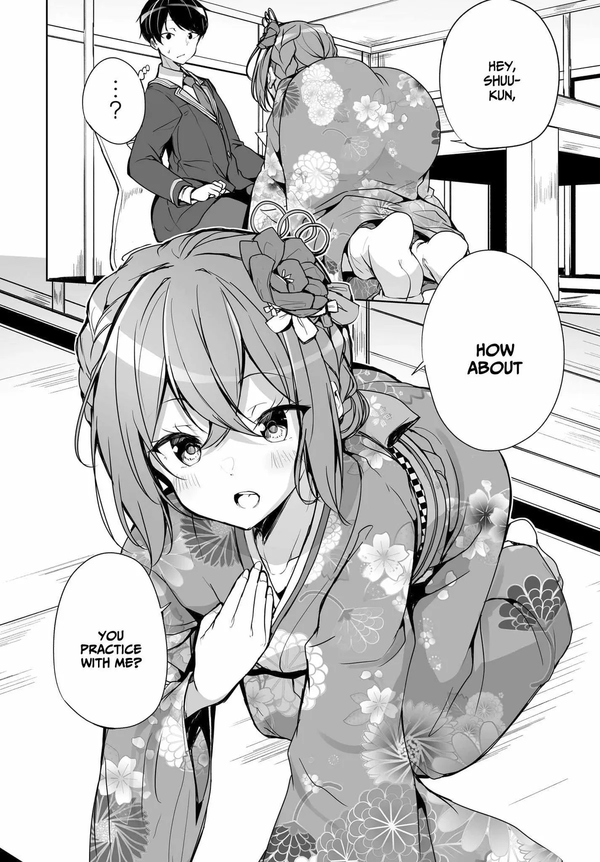 Danshi da to Omotteita Osananajimi to no Shinkon Seikatsu ga Umakuiki sugiru Kudan ni Tsuite Chapter 1.2 page 9 - 