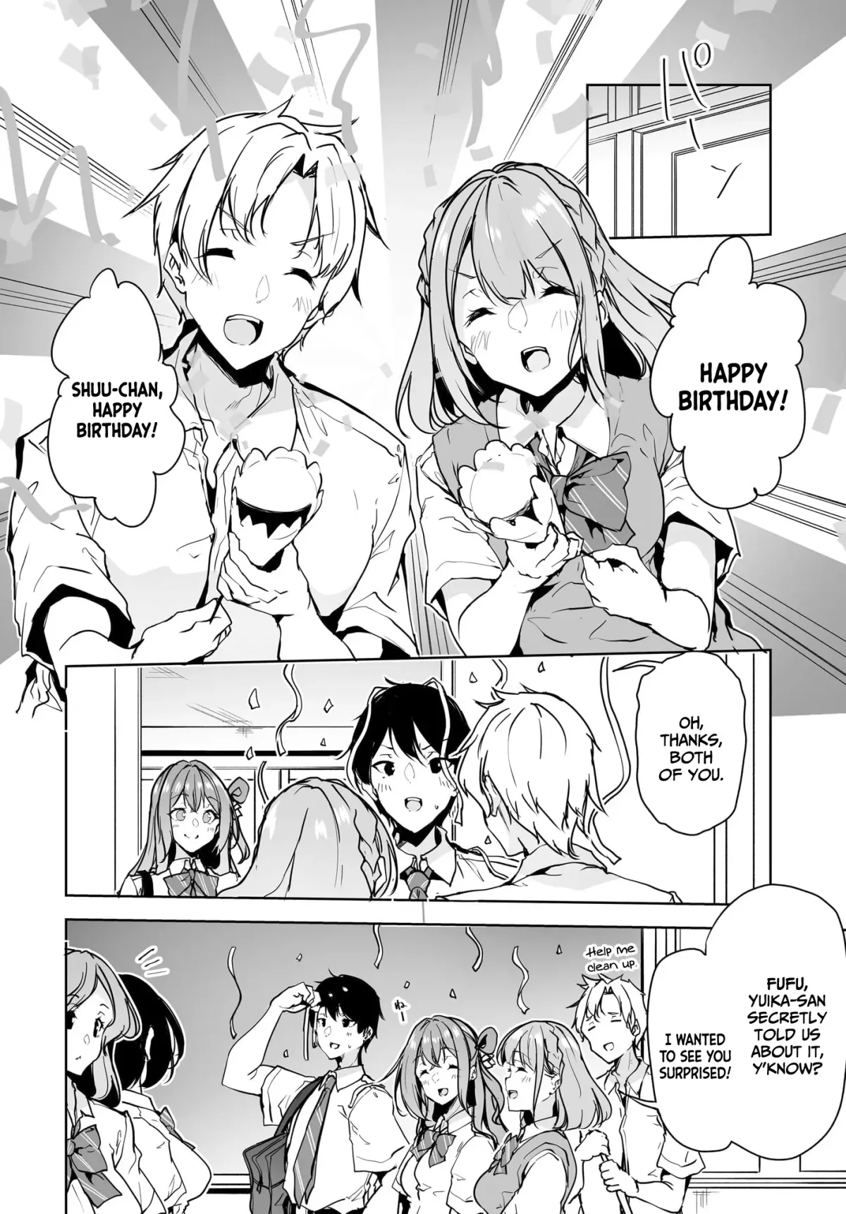 Danshi da to Omotteita Osananajimi to no Shinkon Seikatsu ga Umakuiki sugiru Kudan ni Tsuite Chapter 10 page 27 - 