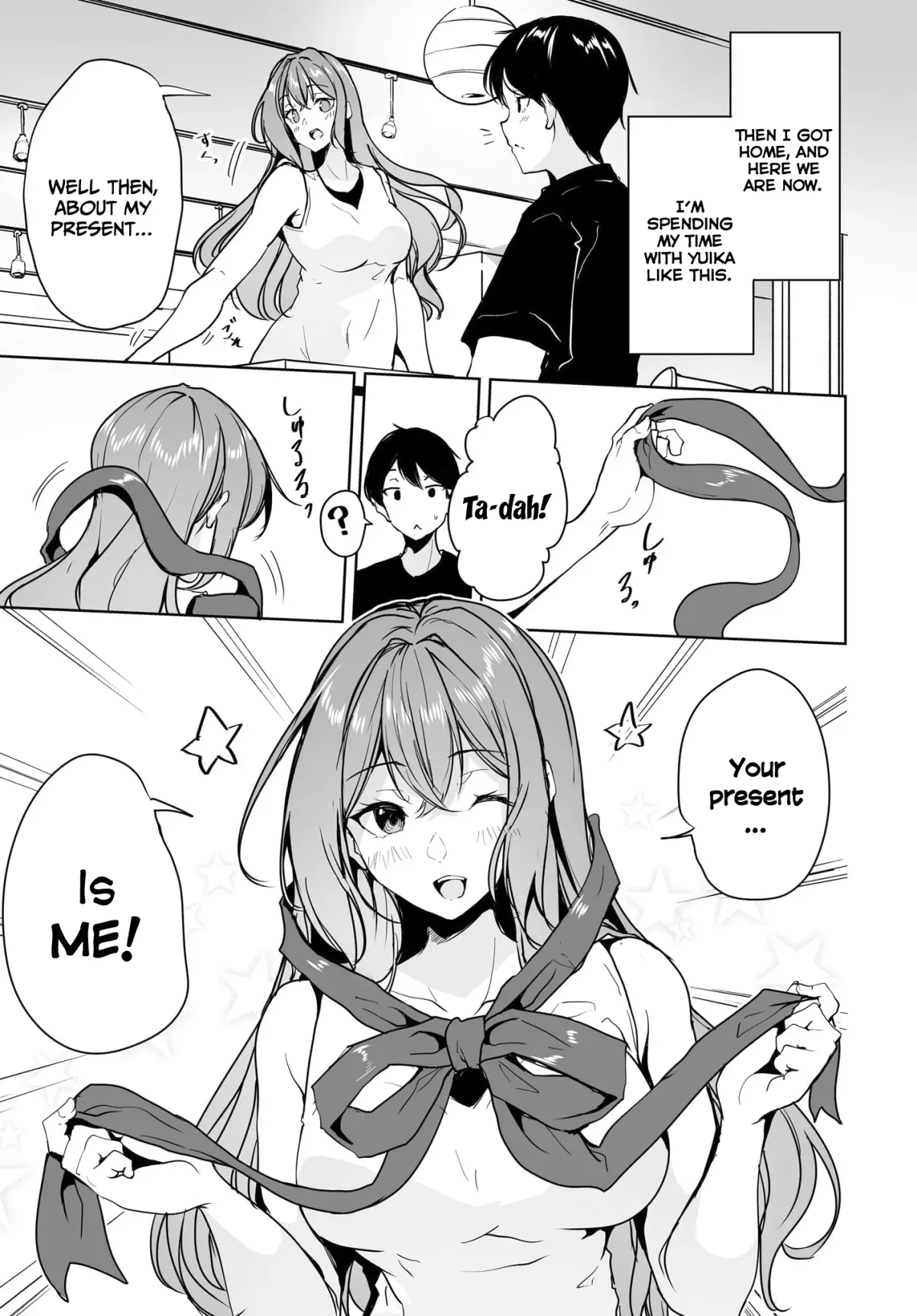 Danshi da to Omotteita Osananajimi to no Shinkon Seikatsu ga Umakuiki sugiru Kudan ni Tsuite Chapter 10 page 30 - 