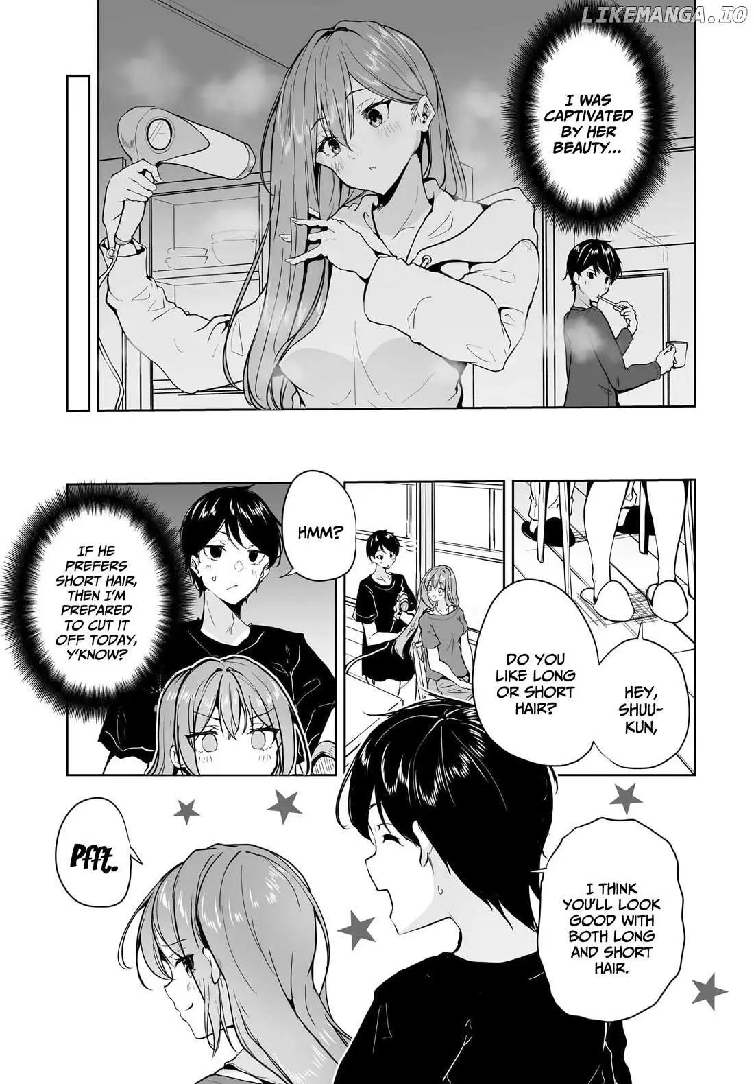 Danshi da to Omotteita Osananajimi to no Shinkon Seikatsu ga Umakuiki sugiru Kudan ni Tsuite Chapter 12 page 4 - 