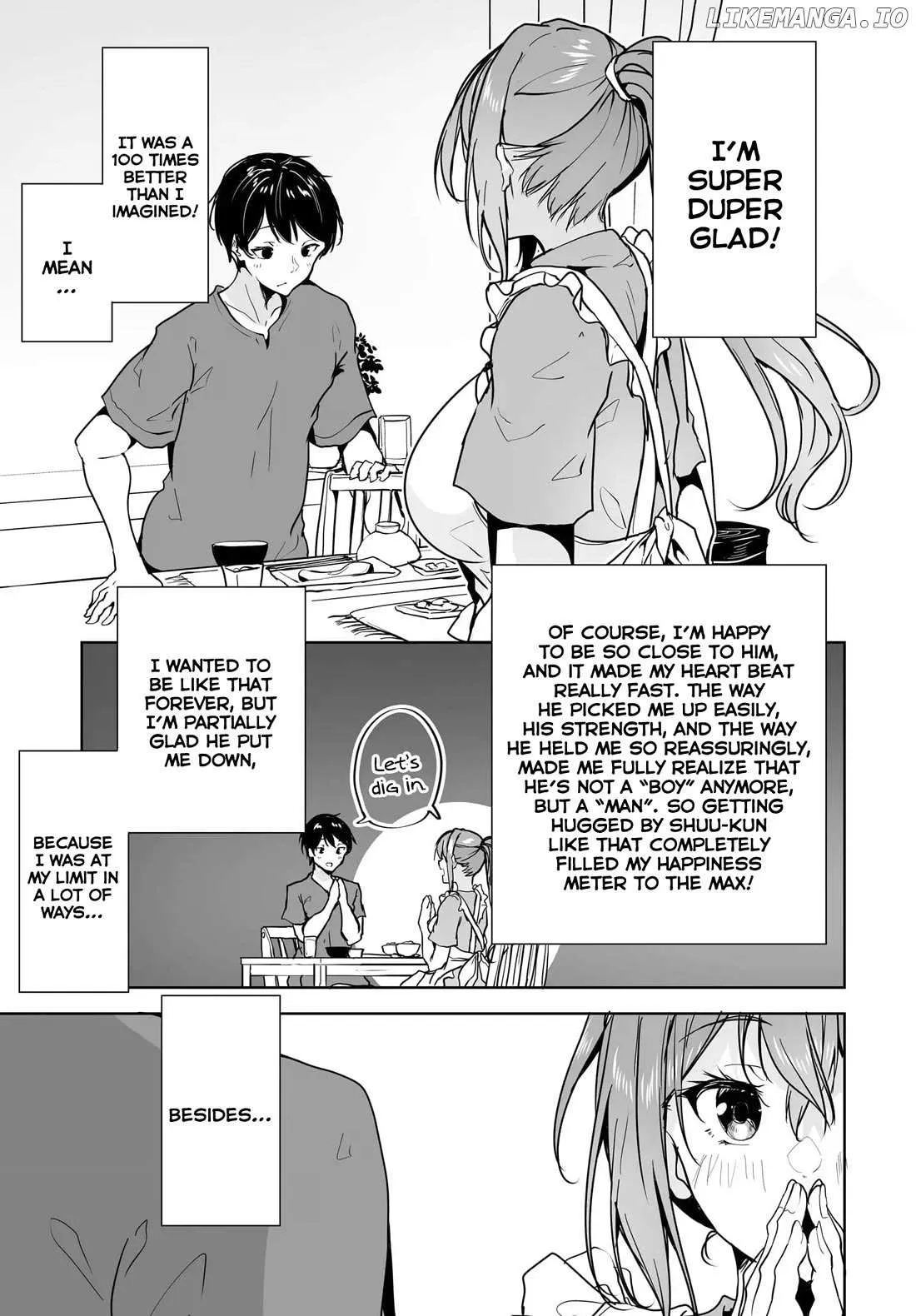 Danshi da to Omotteita Osananajimi to no Shinkon Seikatsu ga Umakuiki sugiru Kudan ni Tsuite Chapter 12 page 32 - 