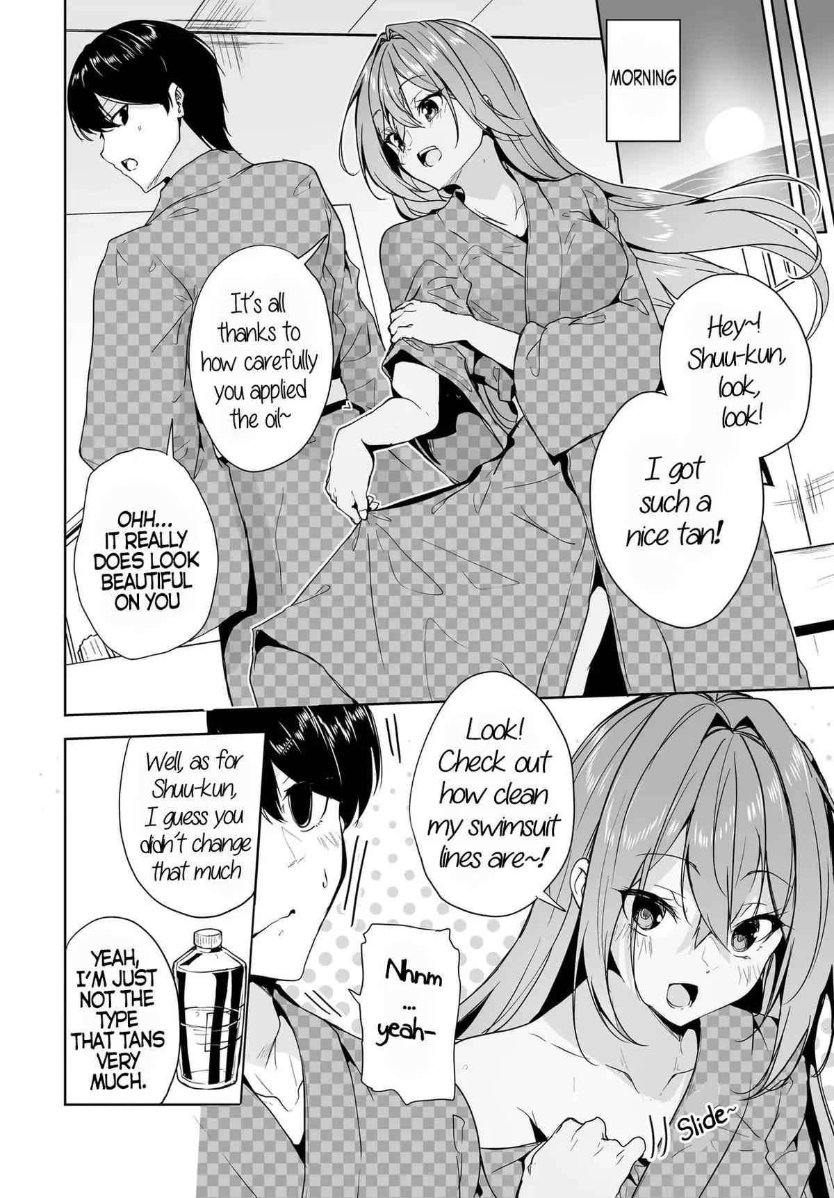 Danshi da to Omotteita Osananajimi to no Shinkon Seikatsu ga Umakuiki sugiru Kudan ni Tsuite Chapter 16 page 30 - 