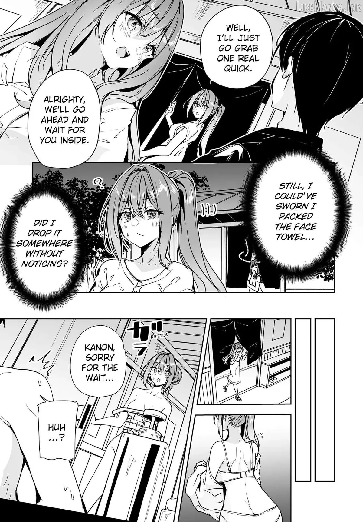 Danshi da to Omotteita Osananajimi to no Shinkon Seikatsu ga Umakuiki sugiru Kudan ni Tsuite Chapter 19 page 3 - 