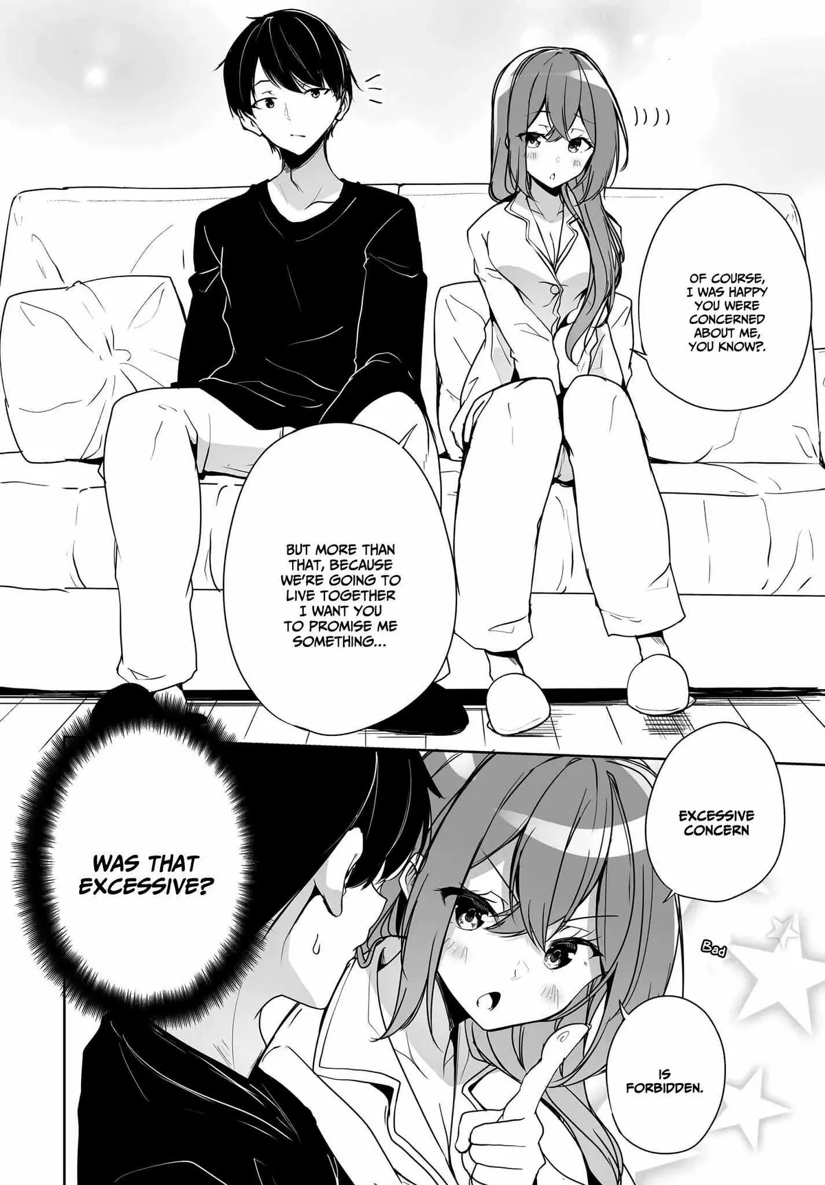 Danshi da to Omotteita Osananajimi to no Shinkon Seikatsu ga Umakuiki sugiru Kudan ni Tsuite Chapter 2 page 21 - 