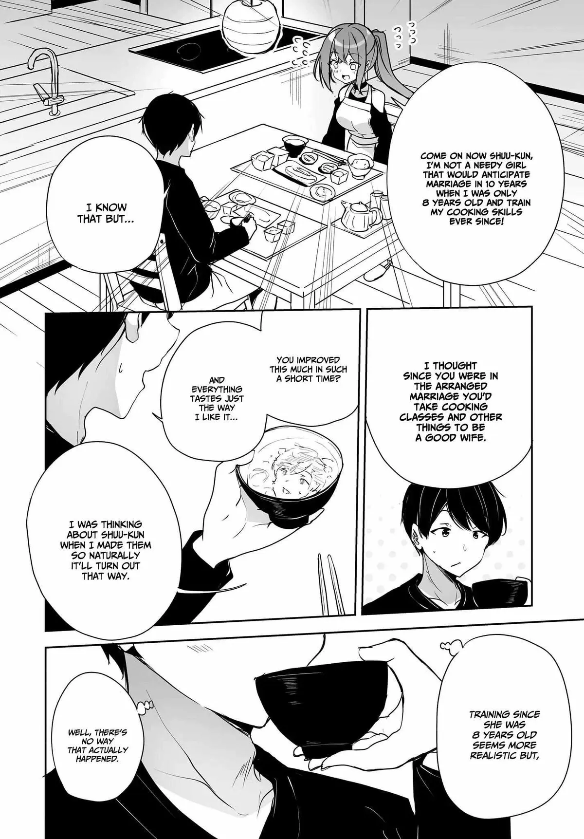 Danshi da to Omotteita Osananajimi to no Shinkon Seikatsu ga Umakuiki sugiru Kudan ni Tsuite Chapter 2 page 33 - 