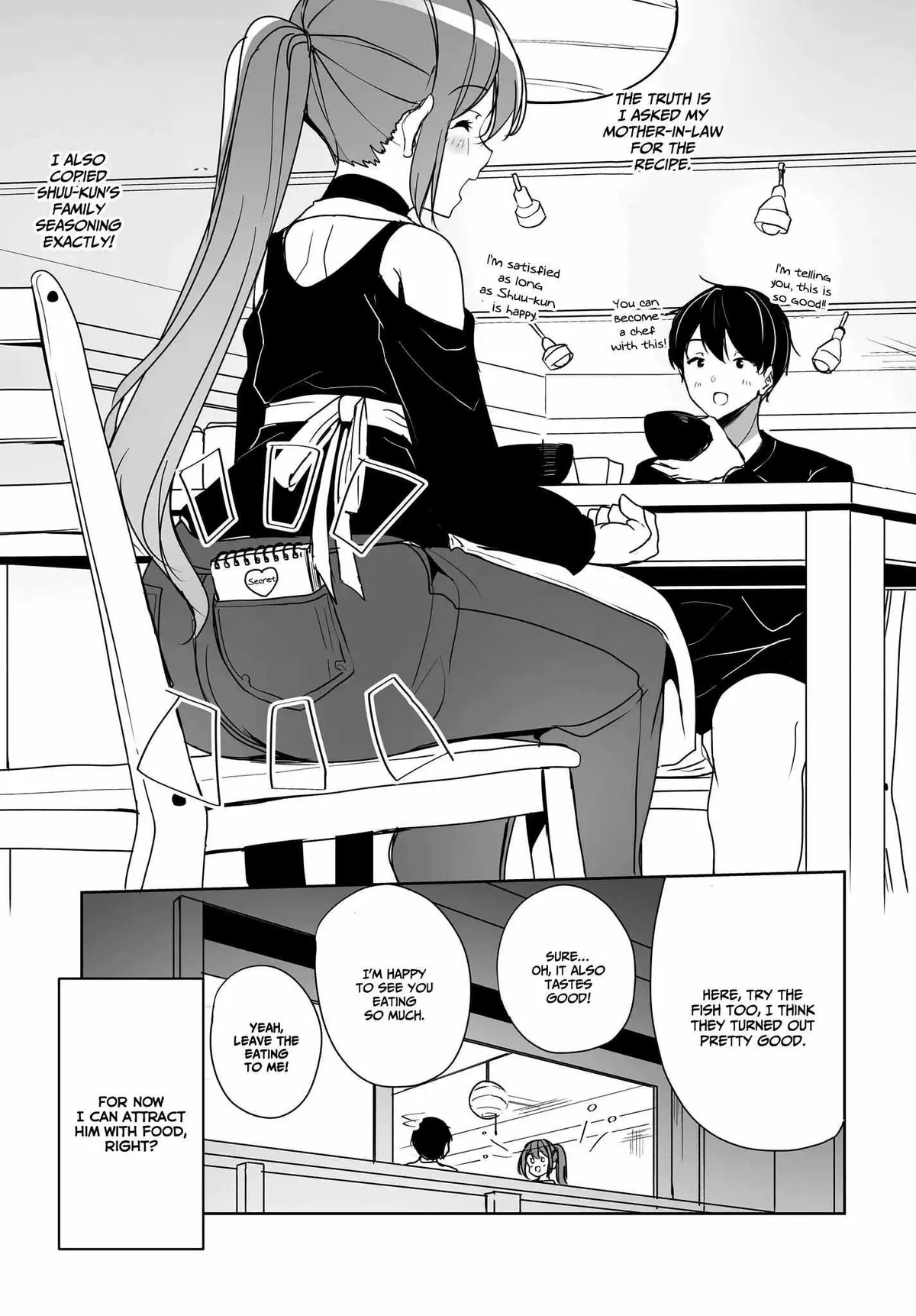 Danshi da to Omotteita Osananajimi to no Shinkon Seikatsu ga Umakuiki sugiru Kudan ni Tsuite Chapter 2 page 34 - 