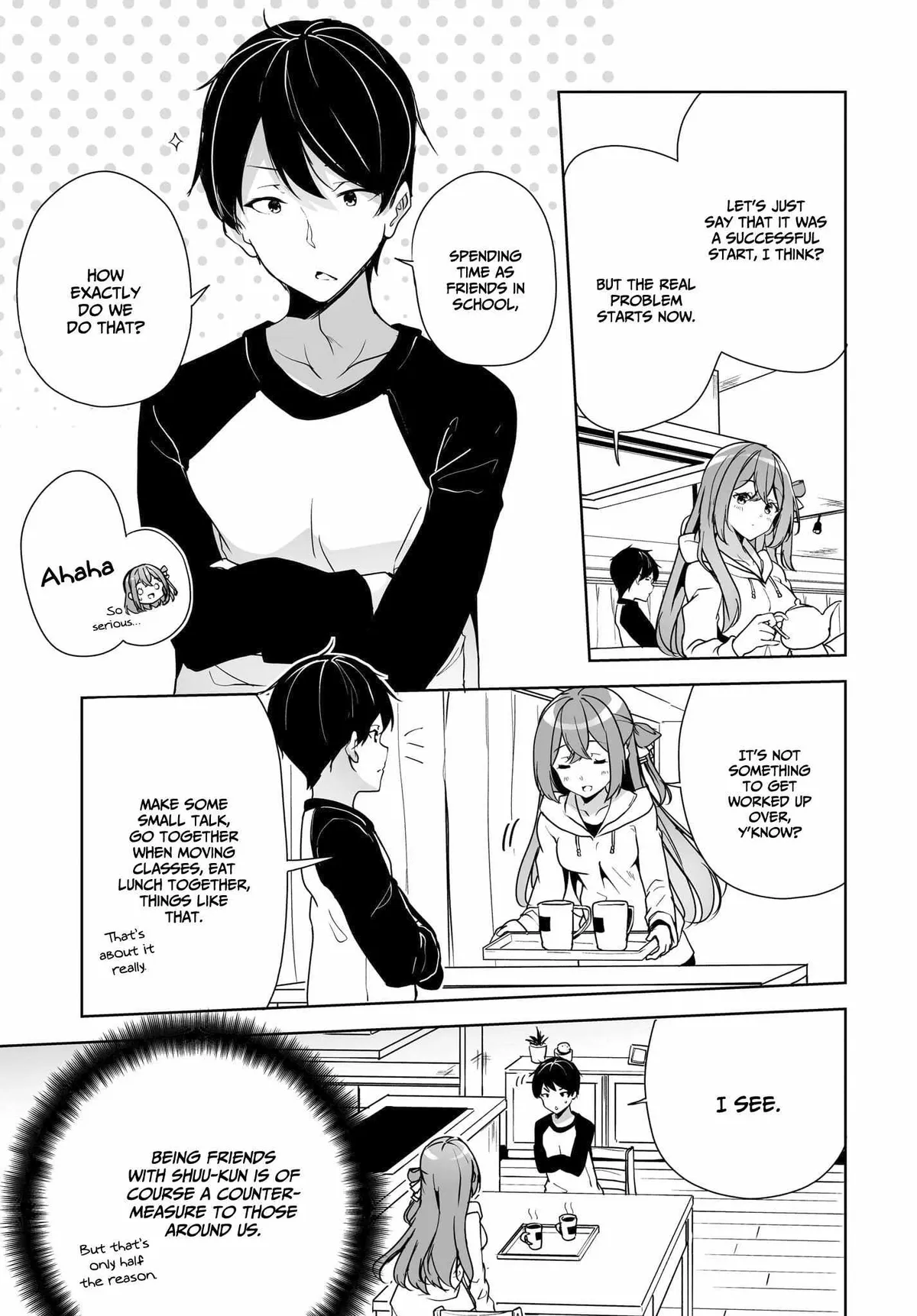 Danshi da to Omotteita Osananajimi to no Shinkon Seikatsu ga Umakuiki sugiru Kudan ni Tsuite Chapter 3 page 10 - 
