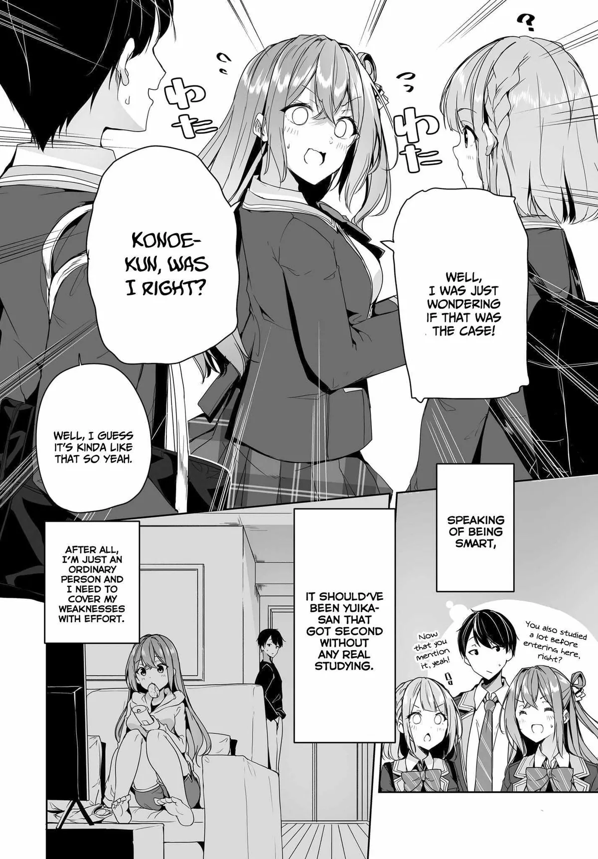 Danshi da to Omotteita Osananajimi to no Shinkon Seikatsu ga Umakuiki sugiru Kudan ni Tsuite Chapter 5 page 13 - 