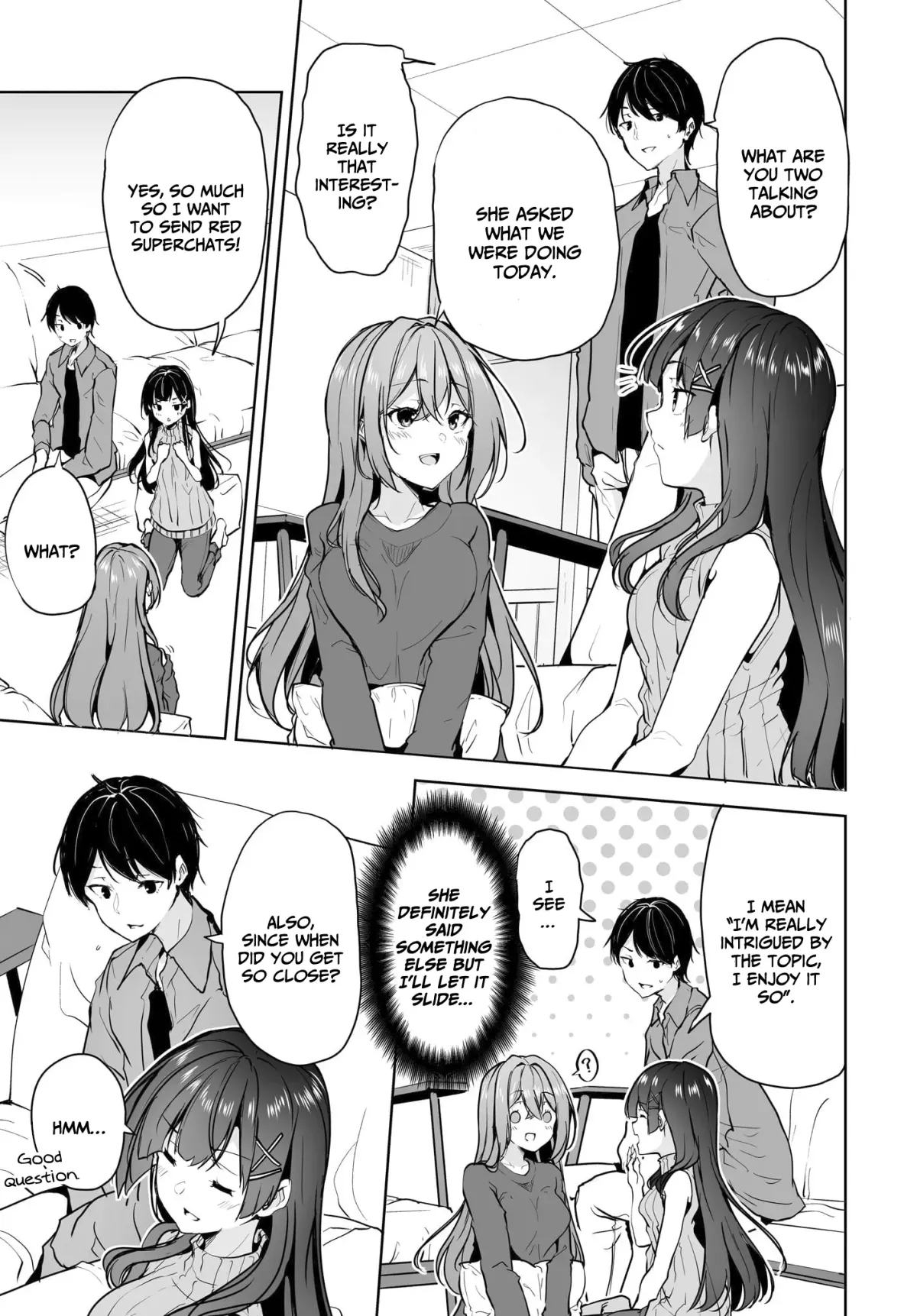 Danshi da to Omotteita Osananajimi to no Shinkon Seikatsu ga Umakuiki sugiru Kudan ni Tsuite Chapter 8 page 22 - 