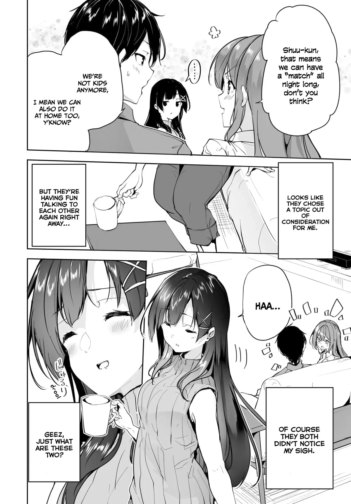 Danshi da to Omotteita Osananajimi to no Shinkon Seikatsu ga Umakuiki sugiru Kudan ni Tsuite Chapter 8 page 5 - 