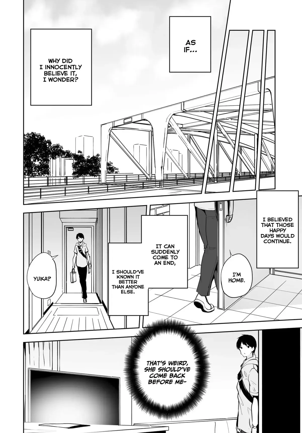 Danshi da to Omotteita Osananajimi to no Shinkon Seikatsu ga Umakuiki sugiru Kudan ni Tsuite Chapter 9 page 7 - 