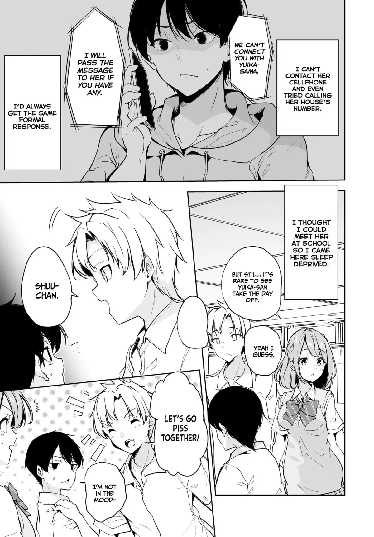 Danshi da to Omotteita Osananajimi to no Shinkon Seikatsu ga Umakuiki sugiru Kudan ni Tsuite Chapter 9 page 10 - 