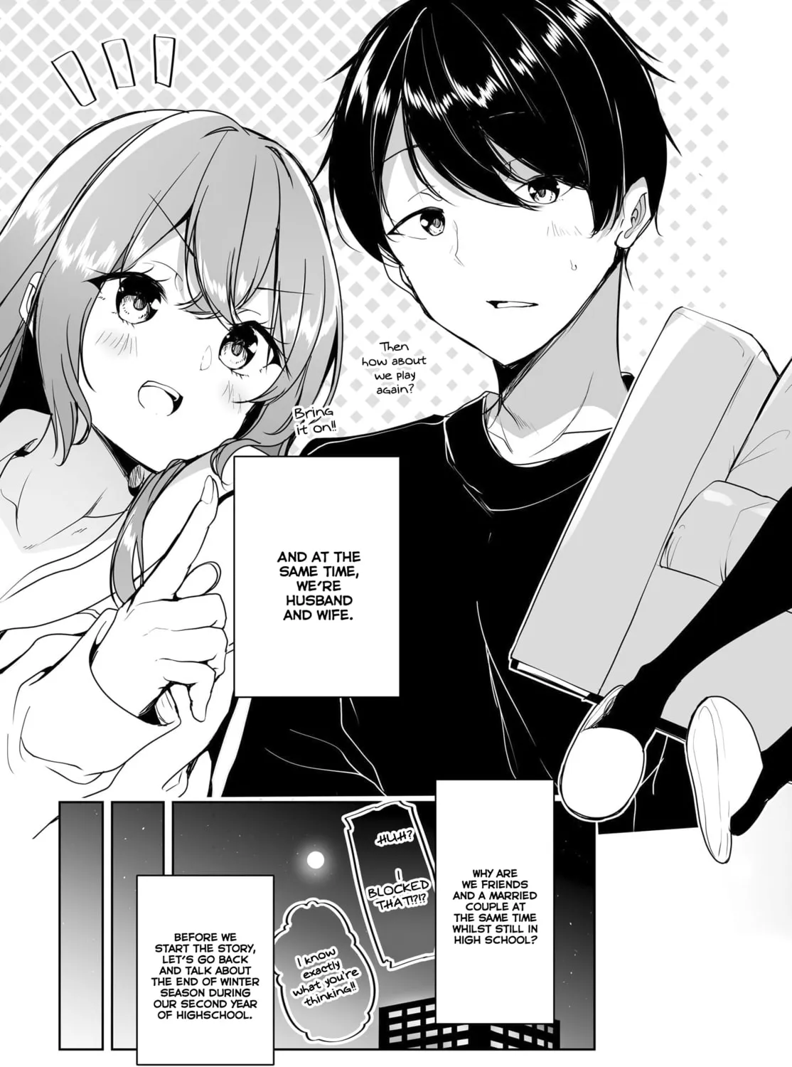 Danshi dato Omotteita Osanajimi tono Shinkon Seikatsu ga Umaku Ikisugiru ken ni Tsuite Chapter 1.1 page 14 - 