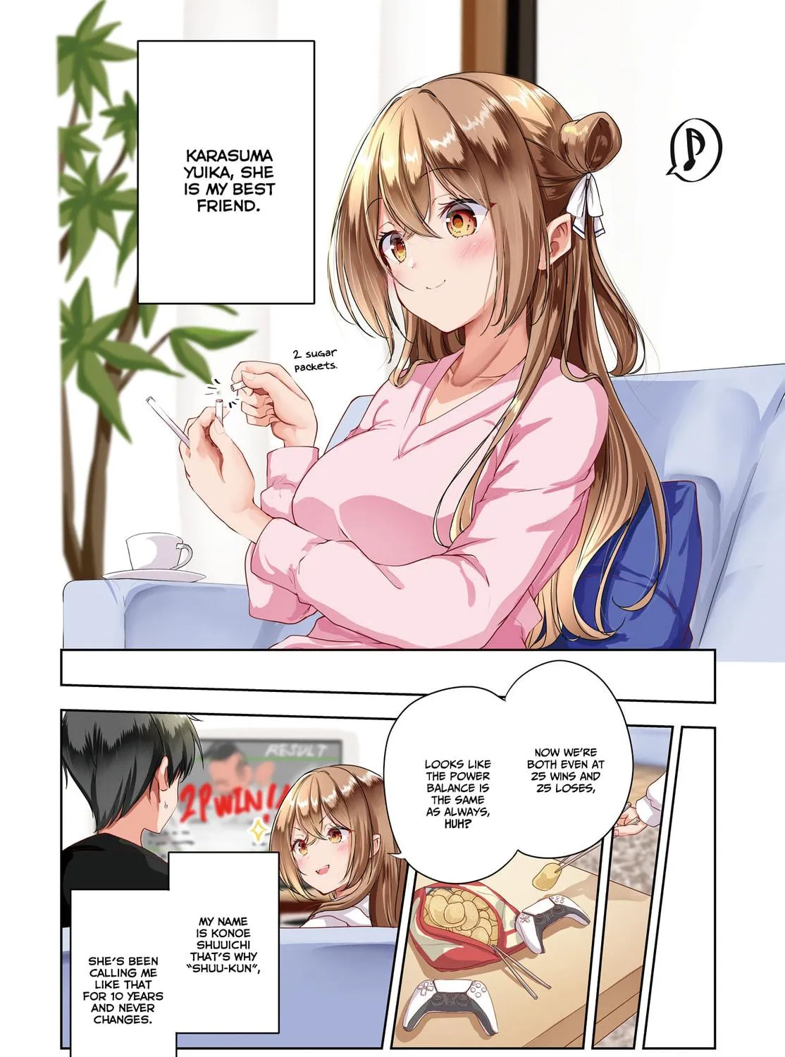 Danshi dato Omotteita Osanajimi tono Shinkon Seikatsu ga Umaku Ikisugiru ken ni Tsuite Chapter 1.1 page 4 - 