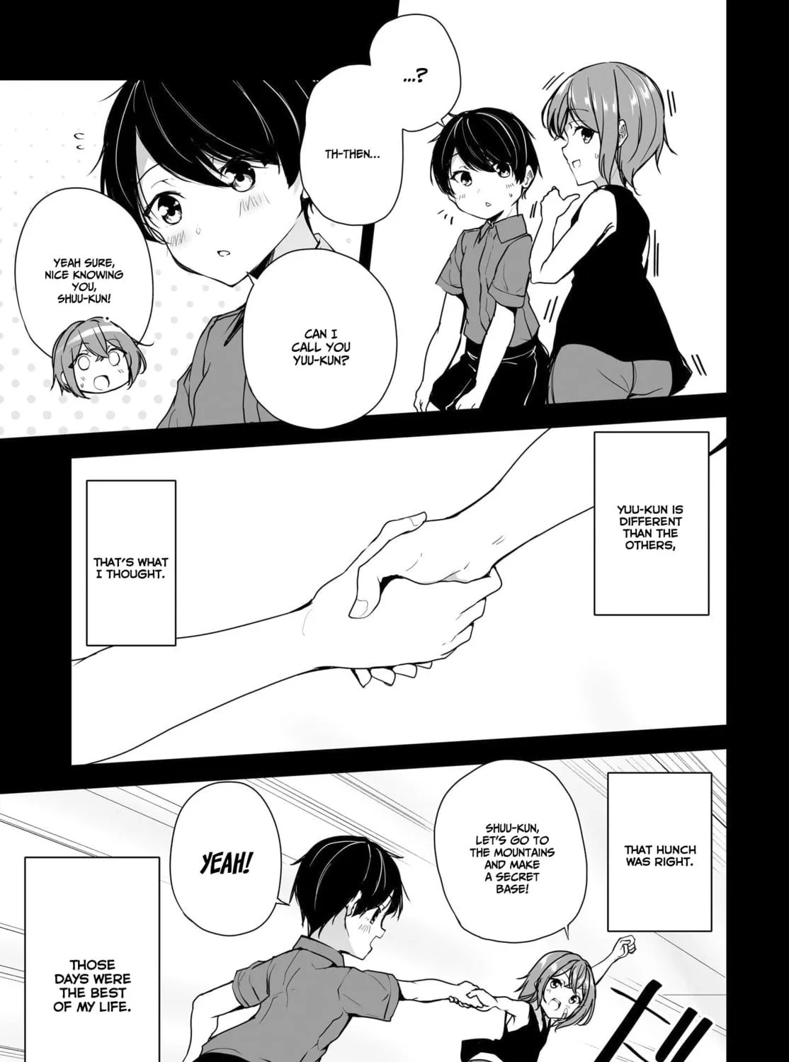 Danshi dato Omotteita Osanajimi tono Shinkon Seikatsu ga Umaku Ikisugiru ken ni Tsuite Chapter 1.1 page 34 - 