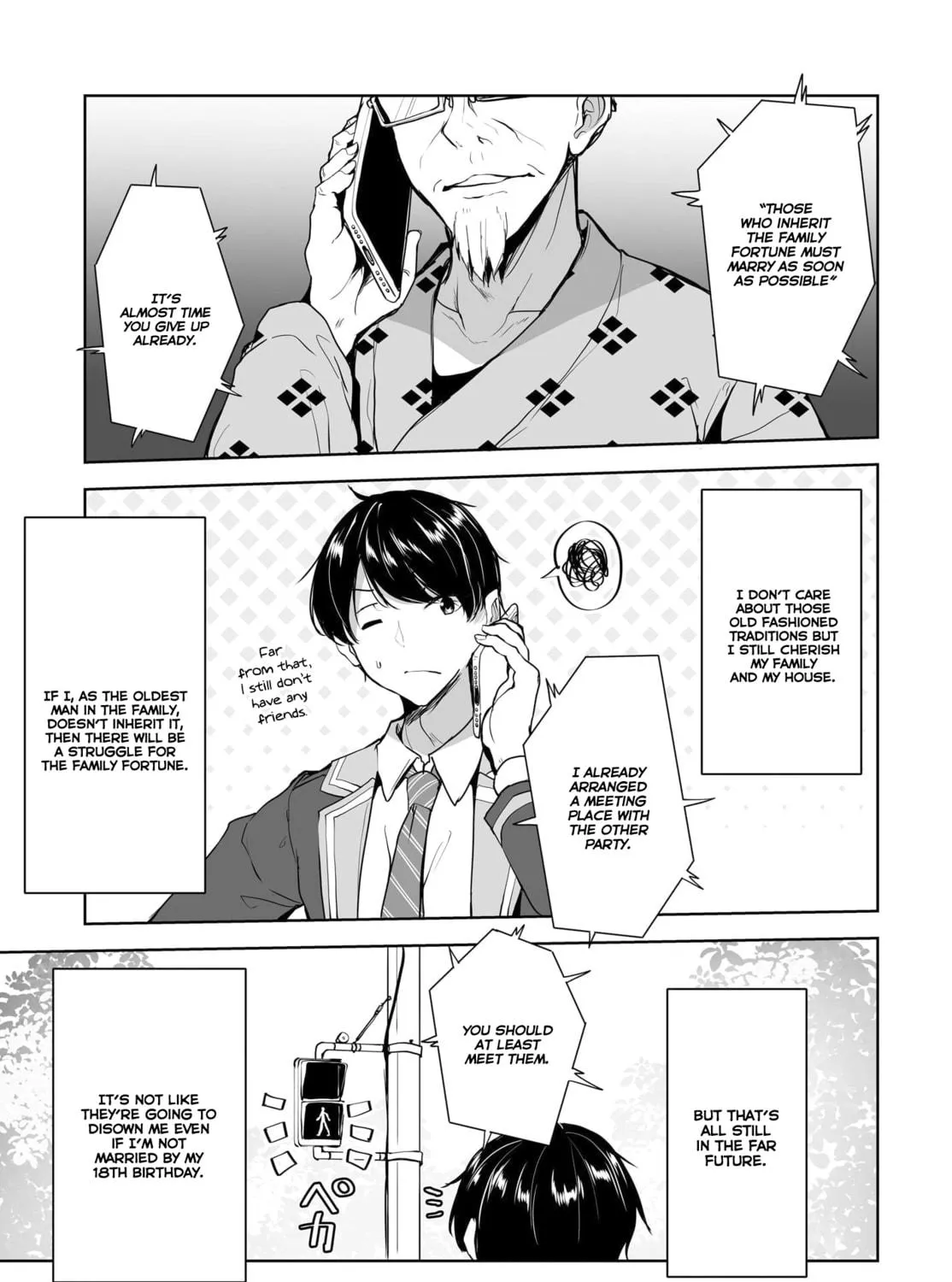 Danshi dato Omotteita Osanajimi tono Shinkon Seikatsu ga Umaku Ikisugiru ken ni Tsuite Chapter 1.1 page 38 - 