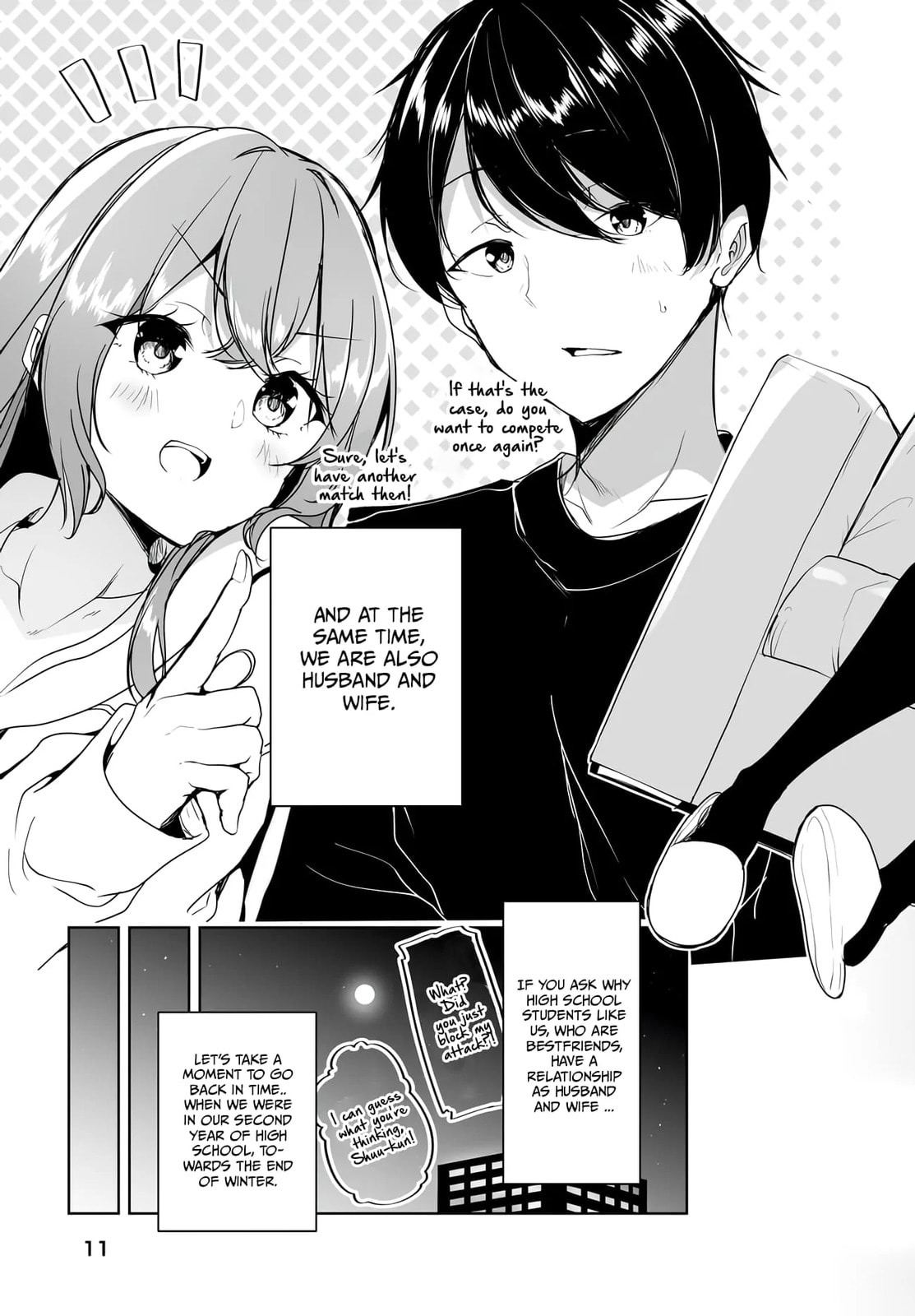 Danshi dato Omotteita Osanajimi tono Shinkon Seikatsu ga Umaku Ikisugiru ken ni Tsuite Chapter 1 page 7 - 