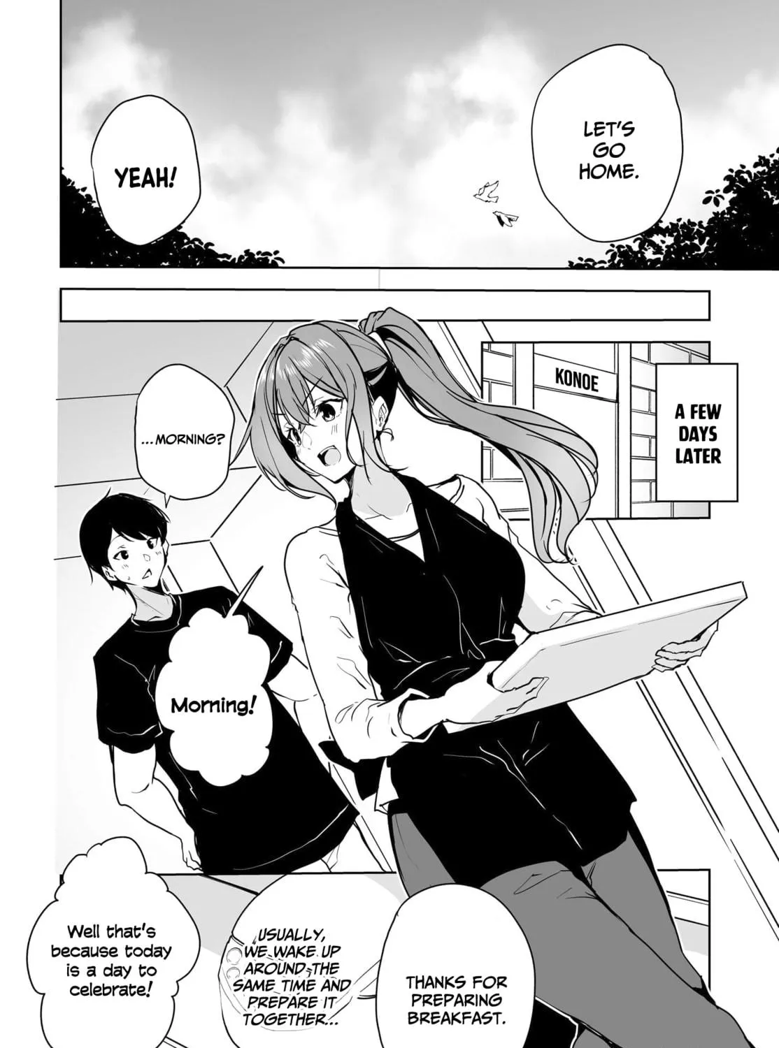 Danshi dato Omotteita Osanajimi tono Shinkon Seikatsu ga Umaku Ikisugiru ken ni Tsuite Chapter 10 page 48 - 