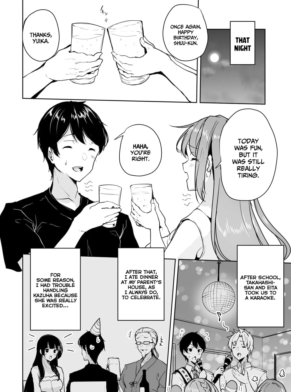 Danshi dato Omotteita Osanajimi tono Shinkon Seikatsu ga Umaku Ikisugiru ken ni Tsuite Chapter 10 page 56 - 